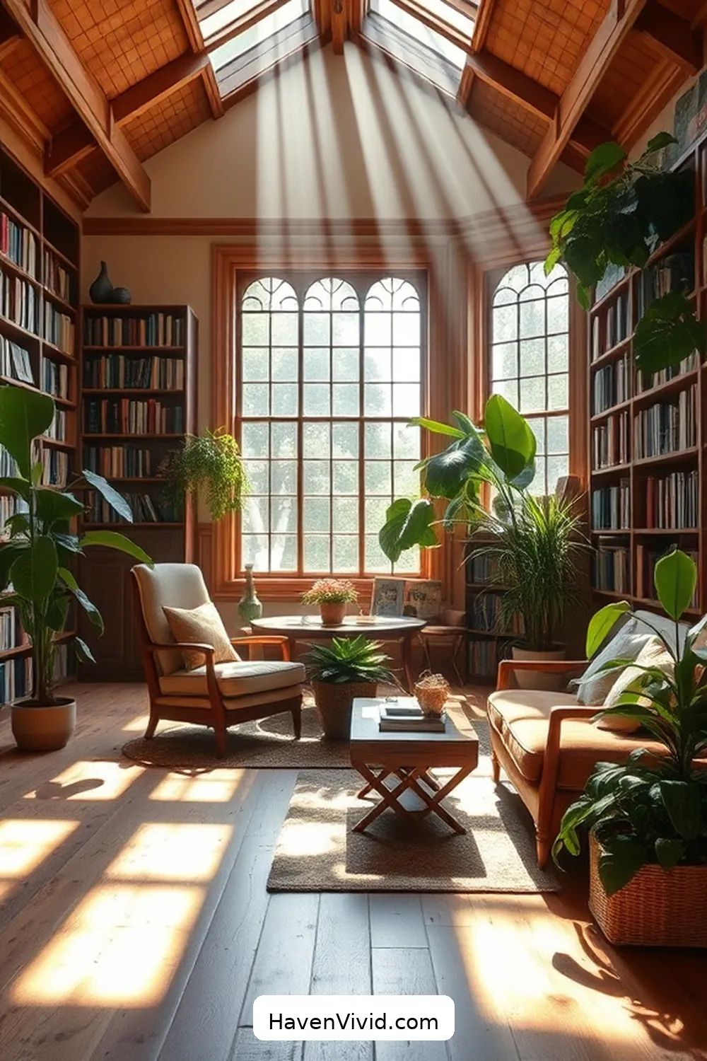 15 Ways for Eco-Friendly Living in Your Library Using Recycled Wood 13 Enhance Flooring With Reclaimed Wood for 15 Ways for Eco-Friendly Living in Your Library Using Recycled Wood