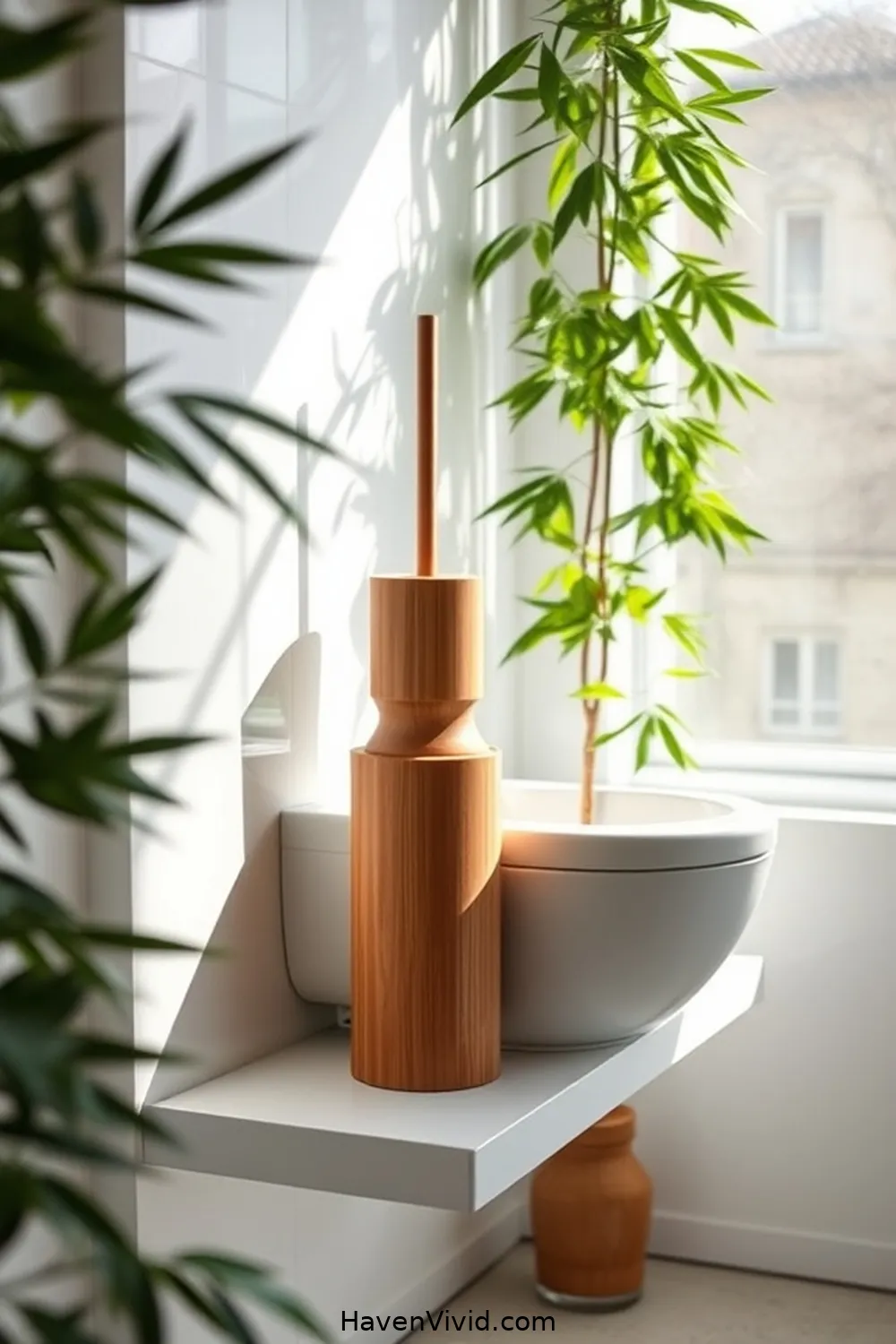 15 Ways for Family-Friendly Living in the Bathroom Using Bamboo 9 Bamboo Toilet Brush Sets for 15 Ways for Family-Friendly Living in the Bathroom Using Bamboo