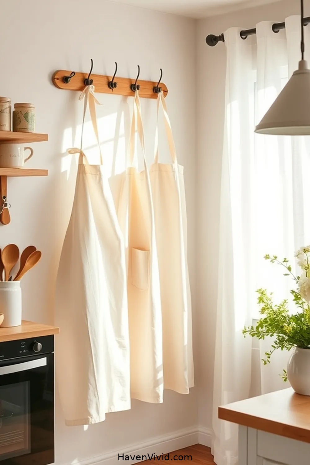 15 Ways to Achieve Coastal Living in Your Kitchen Using Organic Cotton 8 Create a Relaxing Atmosphere With Organic Cotton Aprons for 15 Ways to Achieve Coastal Living in Your Kitchen Using Organic Cotton