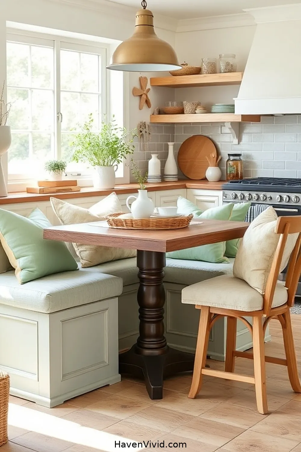 15 Ways to Achieve Coastal Living in Your Kitchen Using Organic Cotton 9 Use Organic Cotton Cushion Covers on Kitchen Seating for 15 Ways to Achieve Coastal Living in Your Kitchen Using Organic Cotton
