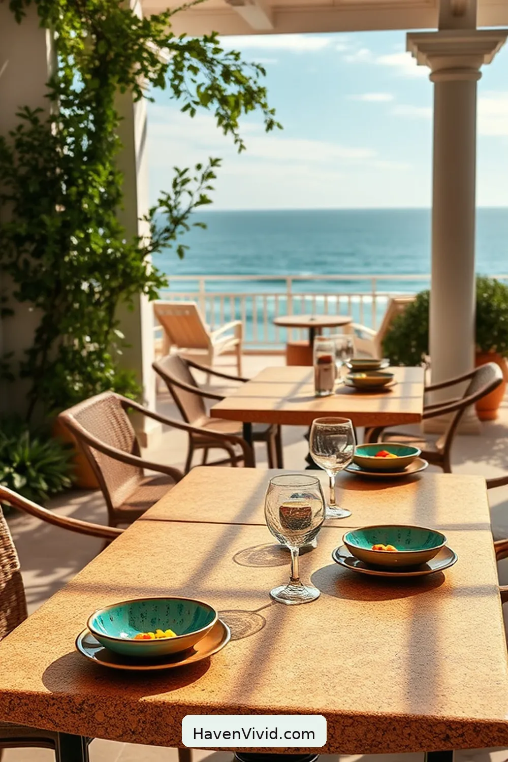 15 Ways to Achieve Coastal Living in Your Outdoor Patio Using Cork 8 Cork Tabletops for Unique Dining Experiences for 15 Ways to Achieve Coastal Living in Your Outdoor Patio Using Cork