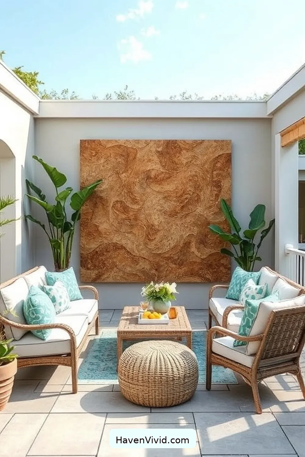 15 Ways to Achieve Coastal Living in Your Outdoor Patio Using Cork 5 Cork Wall Art for Coastal Aesthetics for 15 Ways to Achieve Coastal Living in Your Outdoor Patio Using Cork