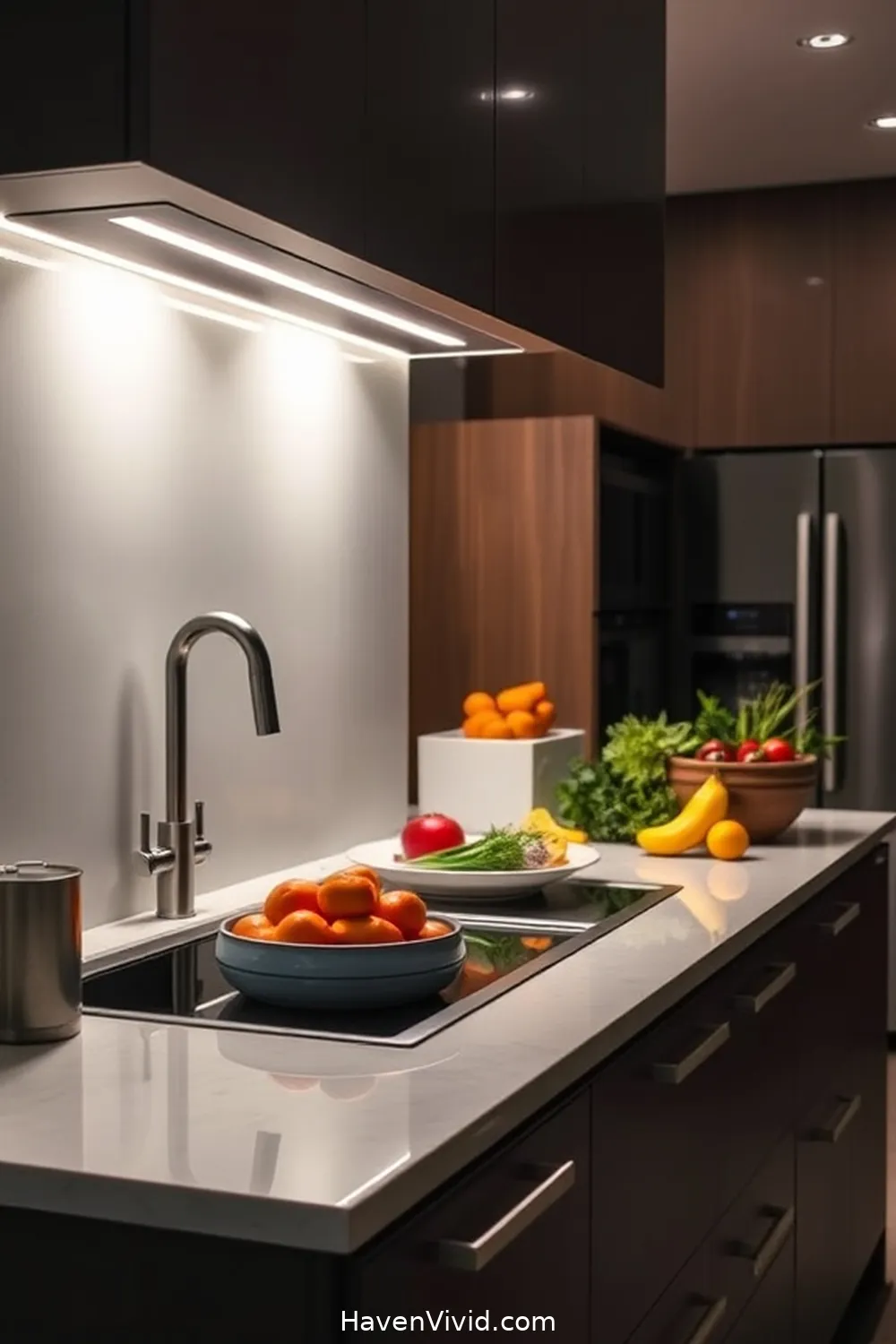 15 Ways to Brighten Your Family Kitchen With Solar-Powered Lights for Friendly Living 4 Incorporate Solar LED Under-Cabinet Lighting for 15 Ways to Brighten Your Family Kitchen With Solar-Powered Lights for Friendly Living