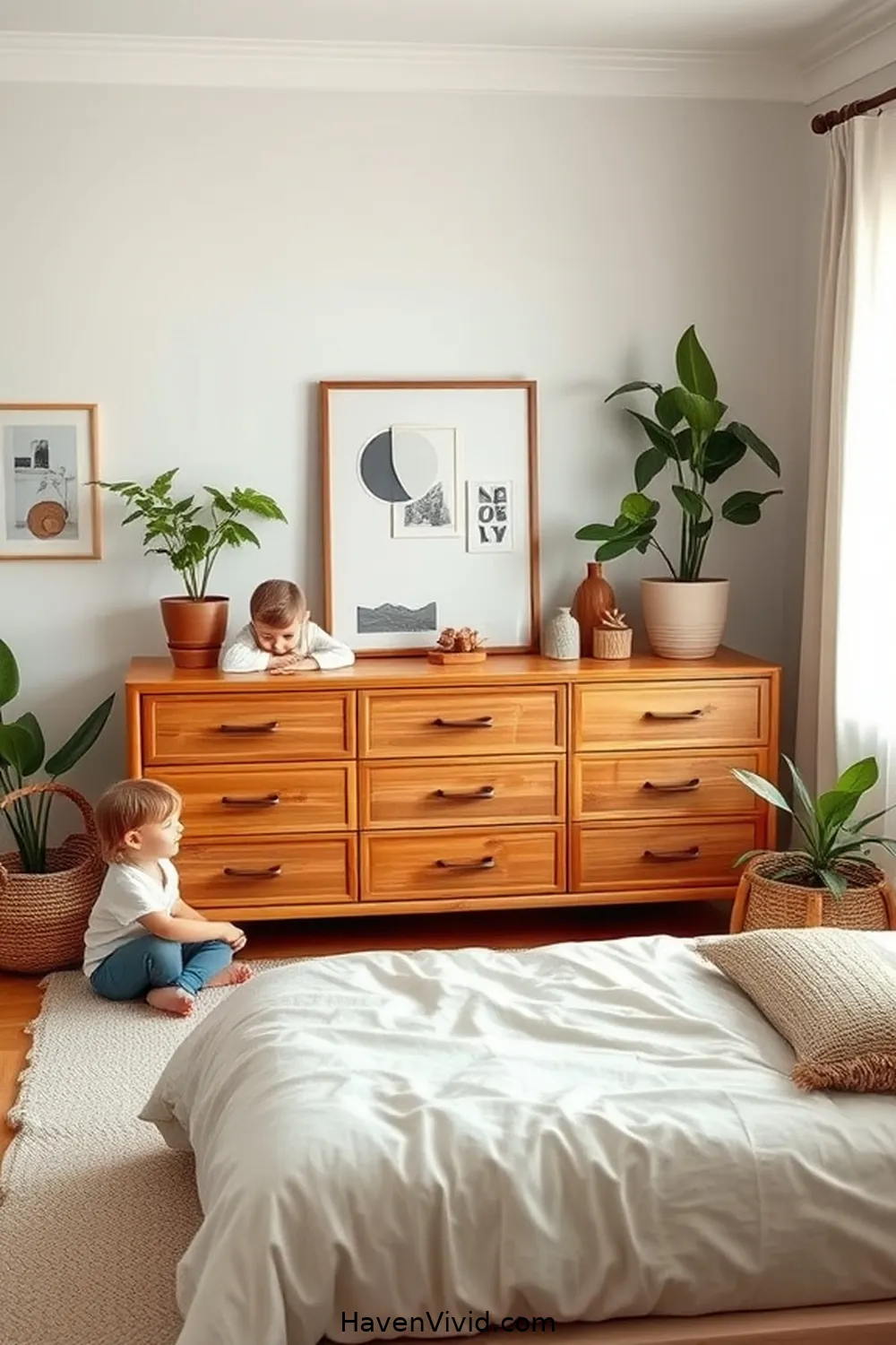 15 Ways to Create a Family-Friendly Bedroom Using Bamboo 5 Bamboo Dressers to Maximize Storage for 15 Ways to Create a Family-Friendly Bedroom Using Bamboo