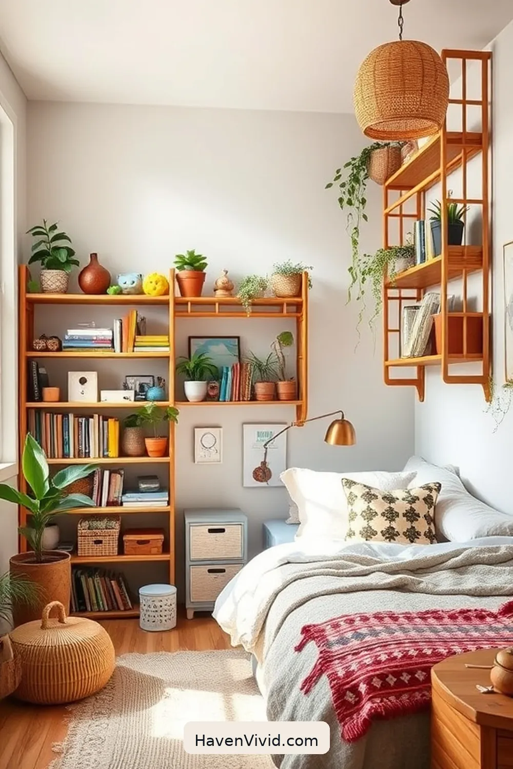 15 Ways to Create a Family-Friendly Bedroom Using Bamboo 6 Creative Bamboo Shelving Solutions for 15 Ways to Create a Family-Friendly Bedroom Using Bamboo