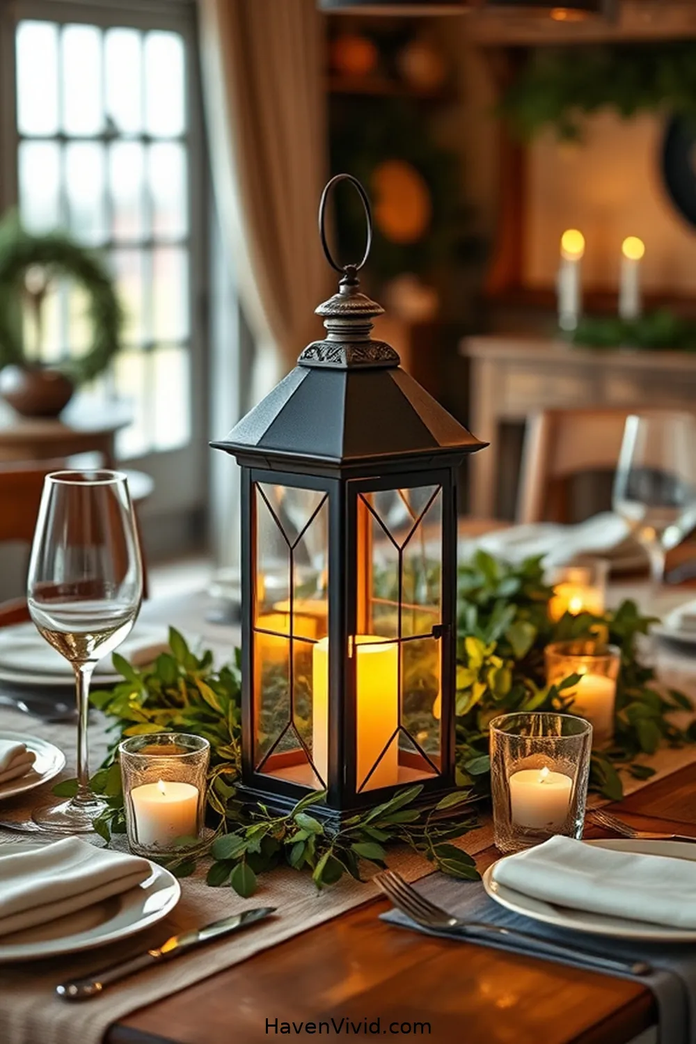15 Ways to Create a Family-Friendly Dining Room Using Solar-Powered Lights 5 Create a Solar Lantern Centerpiece for 15 Ways to Create a Family-Friendly Dining Room Using Solar-Powered Lights