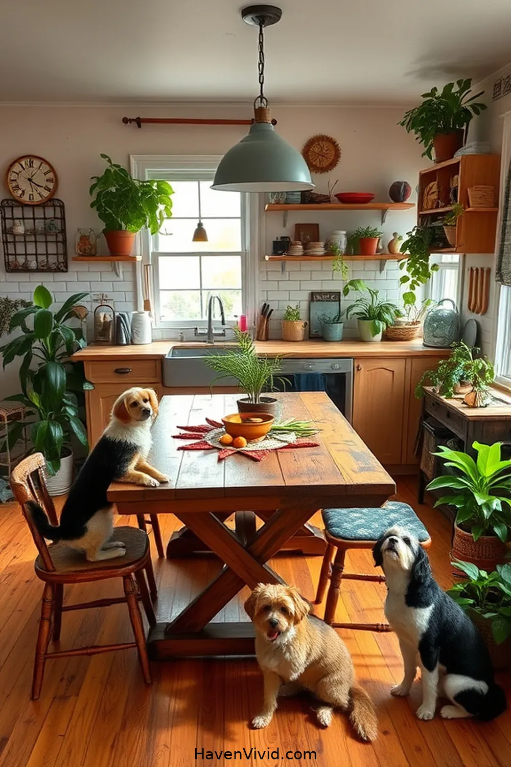 15 Ways to Create a Family-Friendly Kitchen Using Reclaimed Materials 16 Incorporate Eco-Friendly DΓ©cor From Thrift Shops for 15 Ways to Create a Family-Friendly Kitchen Using Reclaimed Materials
