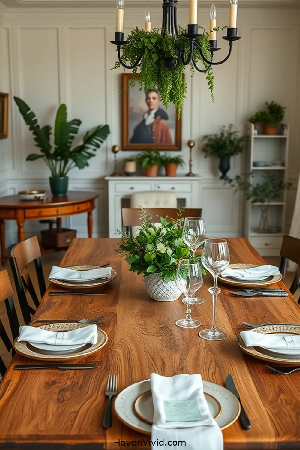 Eco-Conscious Table Settings for 15 Ways to Create an Eco Friendly Dining Room Using Recycled Wood