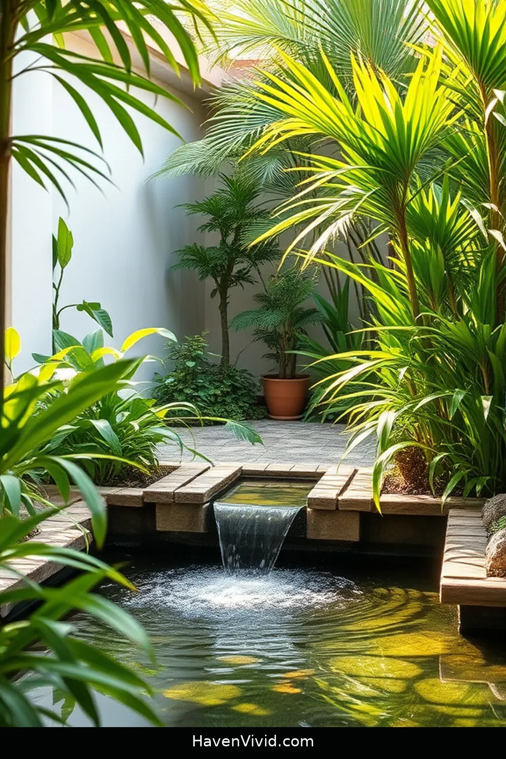 15 Ways to Embrace Coastal Living Using Bamboo on Your Outdoor Patio 10 Bamboo Water Features for 15 Ways to Embrace Coastal Living Using Bamboo on Your Outdoor Patio