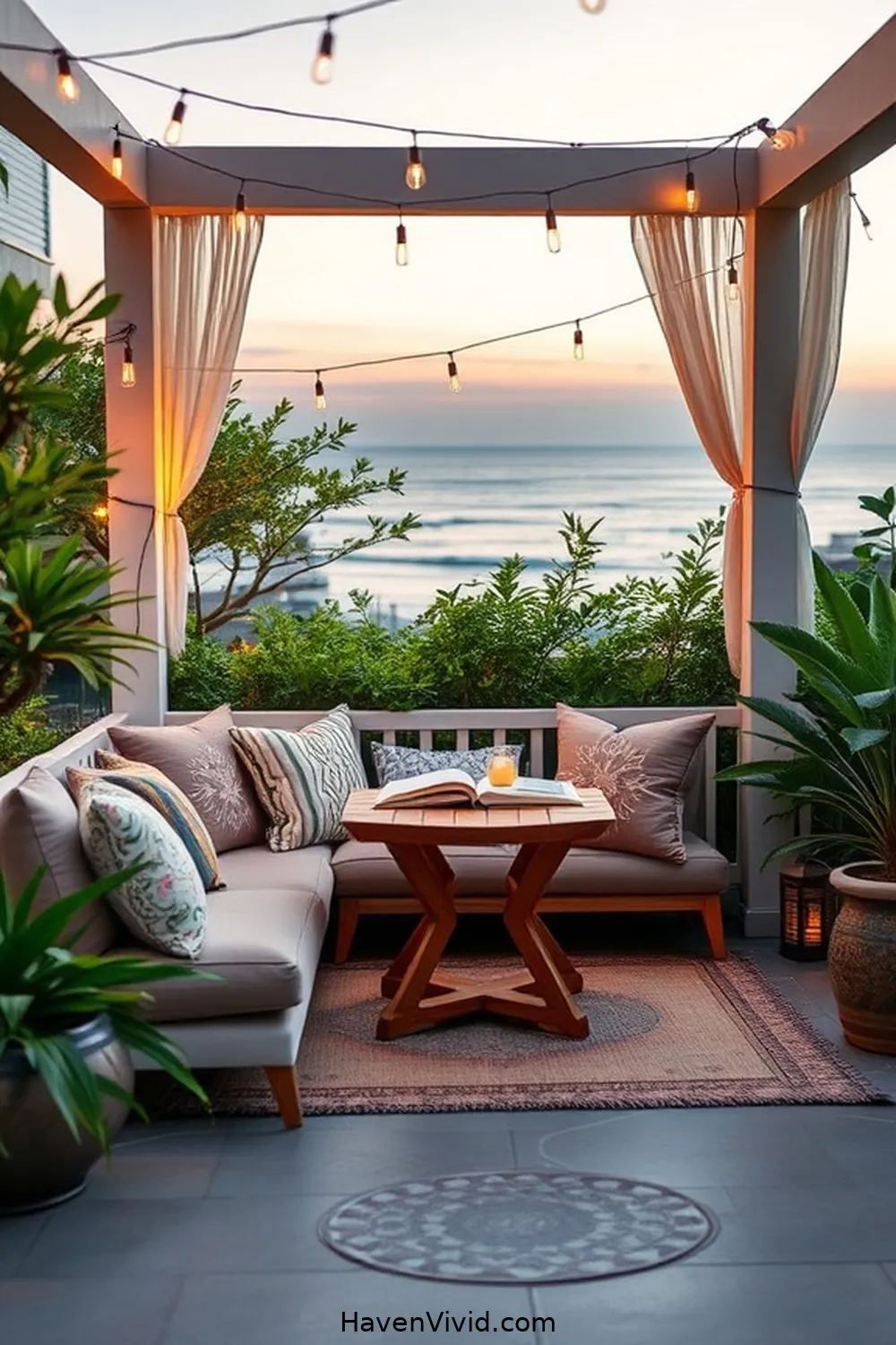 15 Ways to Embrace Coastal Living in Your Library Using Solar-Powered Lights 12 Create a Relaxing Outdoor Reading Space With Solar Lights for 15 Ways to Embrace Coastal Living in Your Library Using Solar-Powered Lights