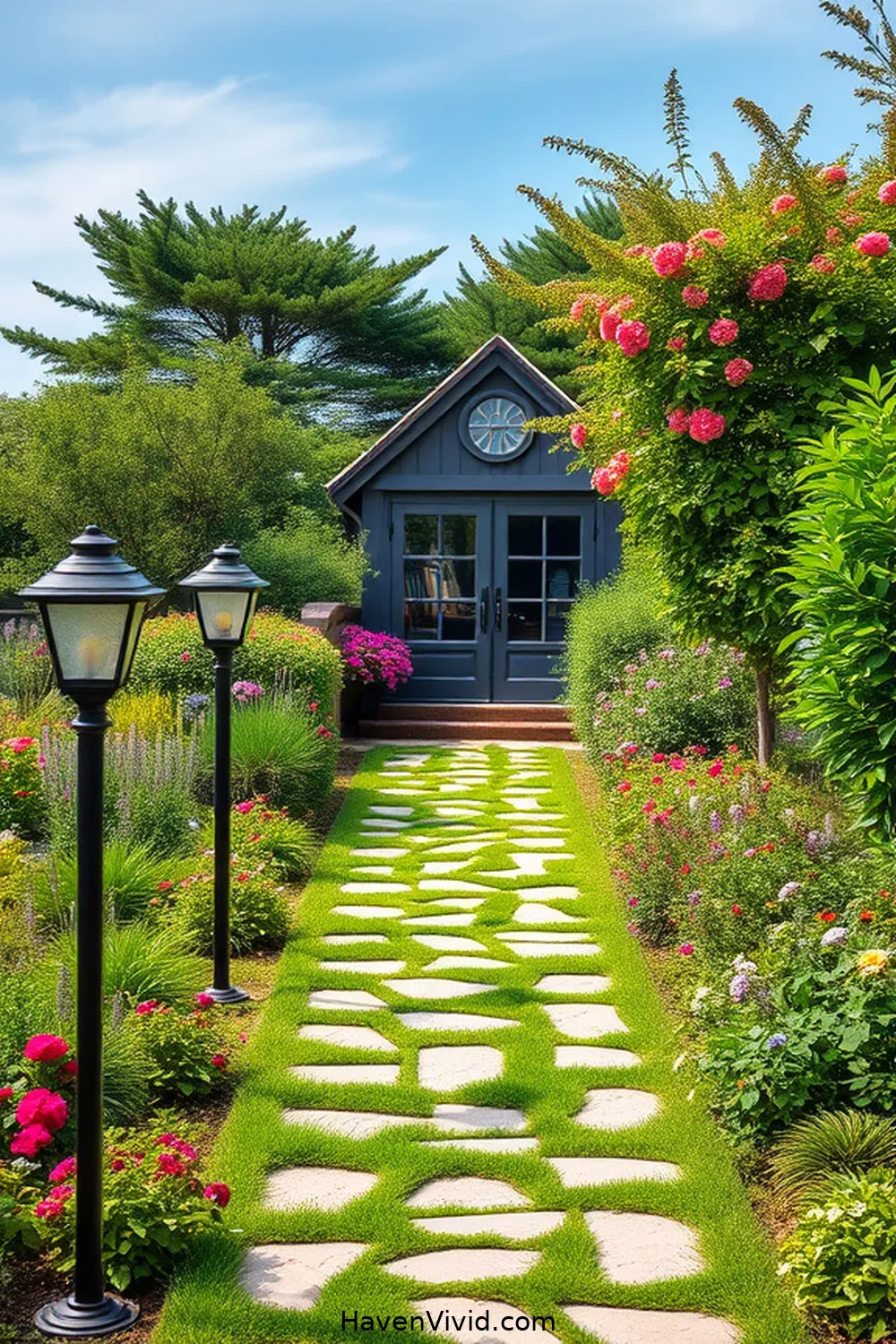 15 Ways to Embrace Coastal Living in Your Library Using Solar-Powered Lights 13 Place Solar-Powered Pathway Lights to Guide to Your Library for 15 Ways to Embrace Coastal Living in Your Library Using Solar-Powered Lights