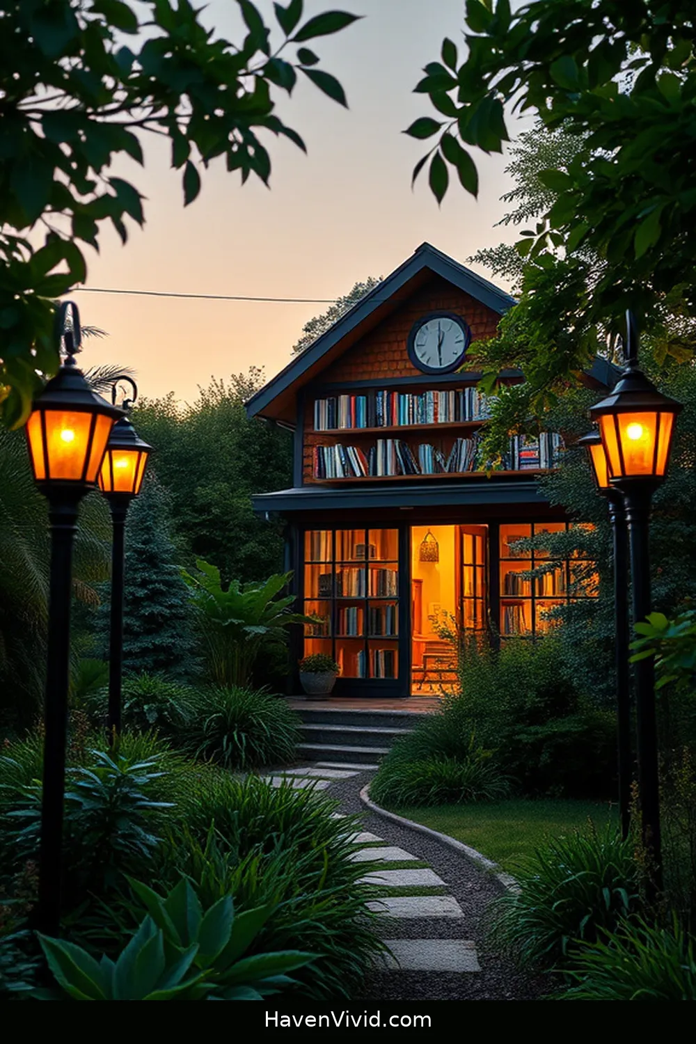 15 Ways to Embrace Coastal Living in Your Library Using Solar-Powered Lights 5 Use Solar Garden Stakes for Ambient Lighting for 15 Ways to Embrace Coastal Living in Your Library Using Solar-Powered Lights