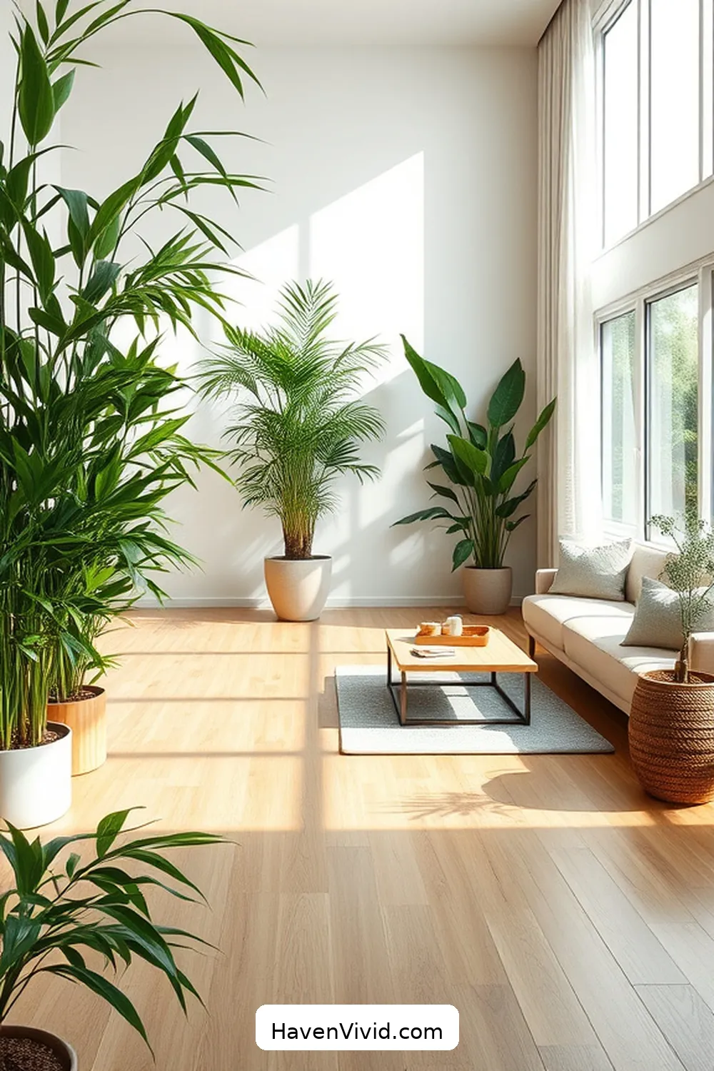 15 Ways to Embrace Eco-Friendly Living Room Design Using Bamboo 3 Incorporate Bamboo Flooring for Sustainability for 15 Ways to Embrace Eco-Friendly Living Room Design Using Bamboo