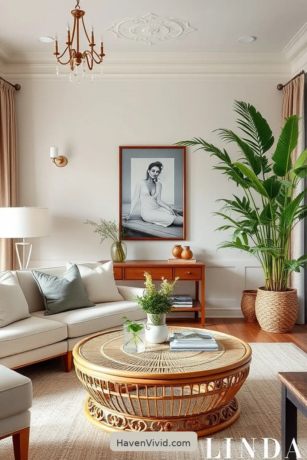 15 Ways to Embrace Eco-Friendly Living Room Design Using Bamboo 7 Opt for Bamboo Decor Accents and Accessories for 15 Ways to Embrace Eco-Friendly Living Room Design Using Bamboo