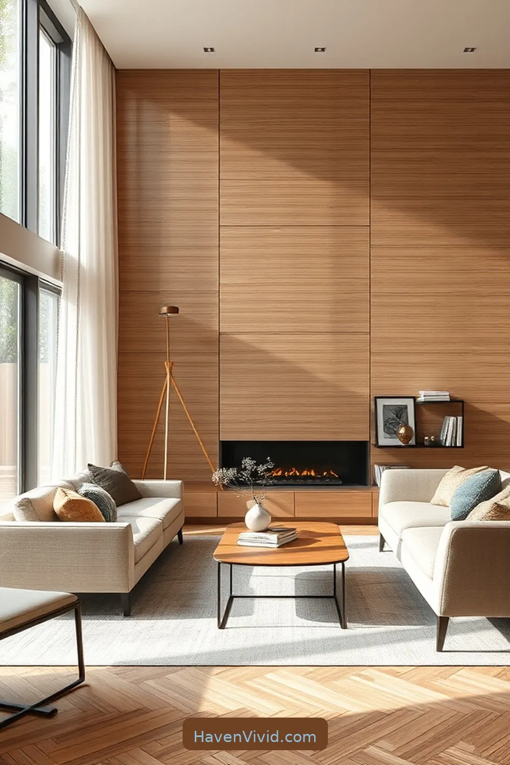 15 Ways to Embrace Eco-Friendly Living Room Design Using Bamboo 4 Use Bamboo Wall Panels for Textured Appeal for 15 Ways to Embrace Eco-Friendly Living Room Design Using Bamboo