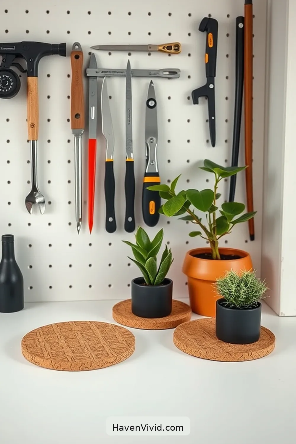 15 Ways to Embrace a Minimalist Lifestyle in Your Garage Using Cork 7 Cork Coasters for Protecting Surfaces for 15 Ways to Embrace a Minimalist Lifestyle in Your Garage Using Cork