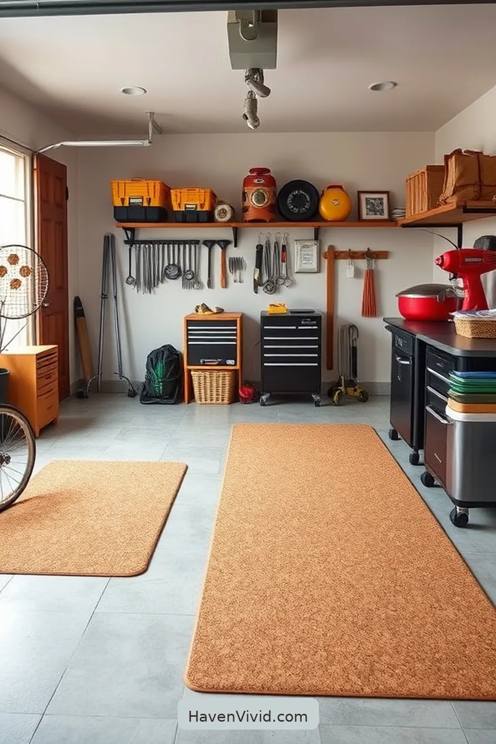 15 Ways to Embrace a Minimalist Lifestyle in Your Garage Using Cork 14 Cork Mats for Comfort Underfoot for 15 Ways to Embrace a Minimalist Lifestyle in Your Garage Using Cork