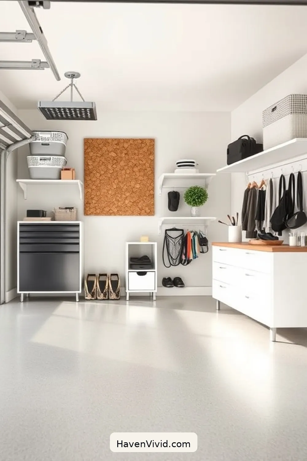 15 Ways to Embrace a Minimalist Lifestyle in Your Garage Using Cork 16 Cork Wall Art for Personal Touches for 15 Ways to Embrace a Minimalist Lifestyle in Your Garage Using Cork