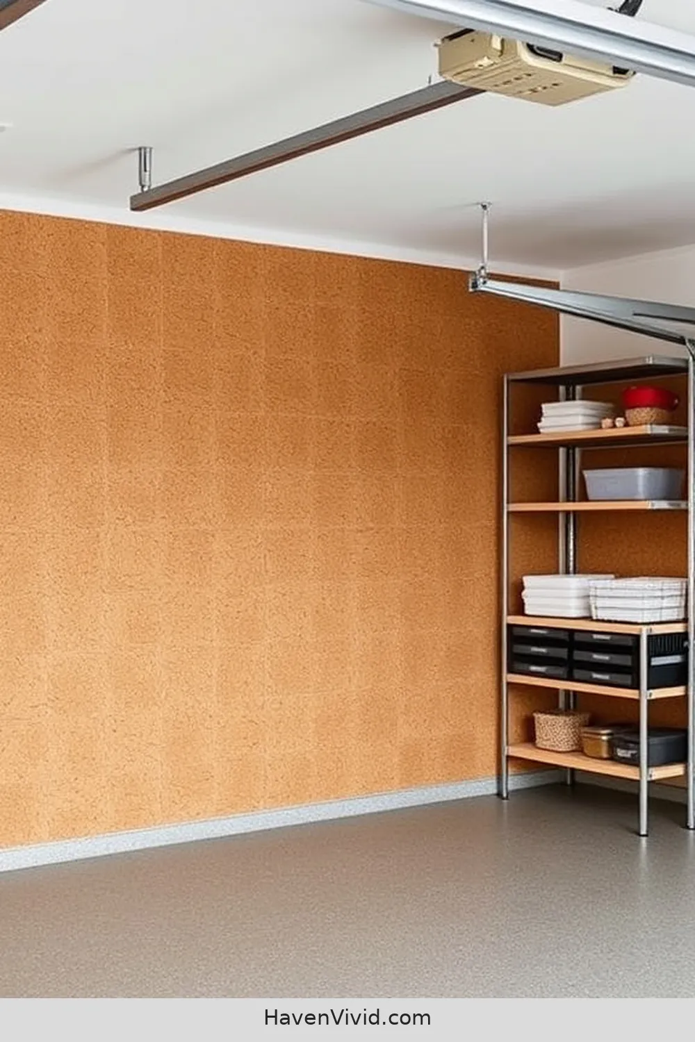 15 Ways to Embrace a Minimalist Lifestyle in Your Garage Using Cork 2 Cork Wall Panels for a Stylish Aesthetic for 15 Ways to Embrace a Minimalist Lifestyle in Your Garage Using Cork