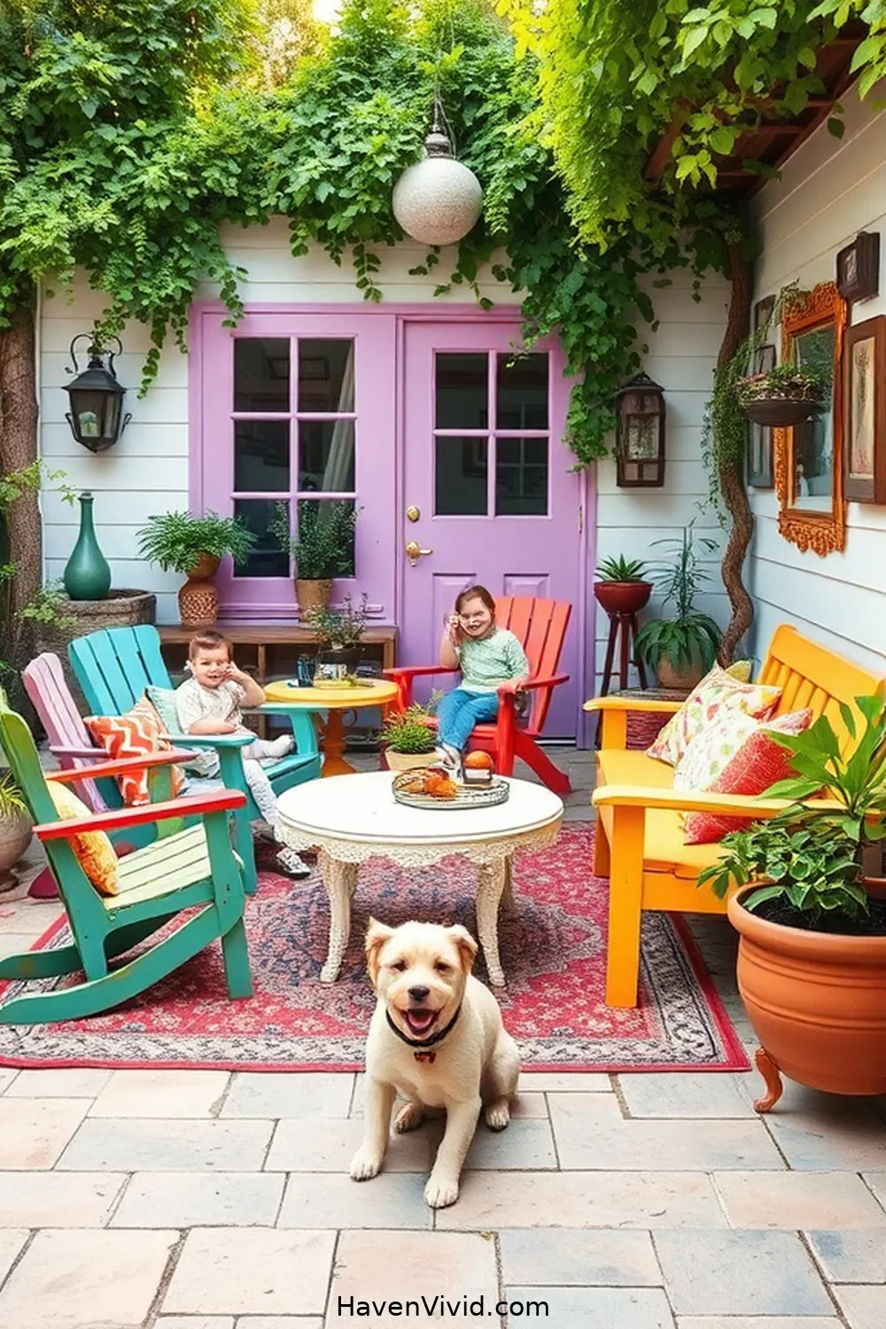16 Creative Family-Friendly Outdoor Patio Ideas Using Reclaimed Materials 15 Upcycled Furniture as Play Areas for 16 Creative Family-Friendly Outdoor Patio Ideas Using Reclaimed Materials