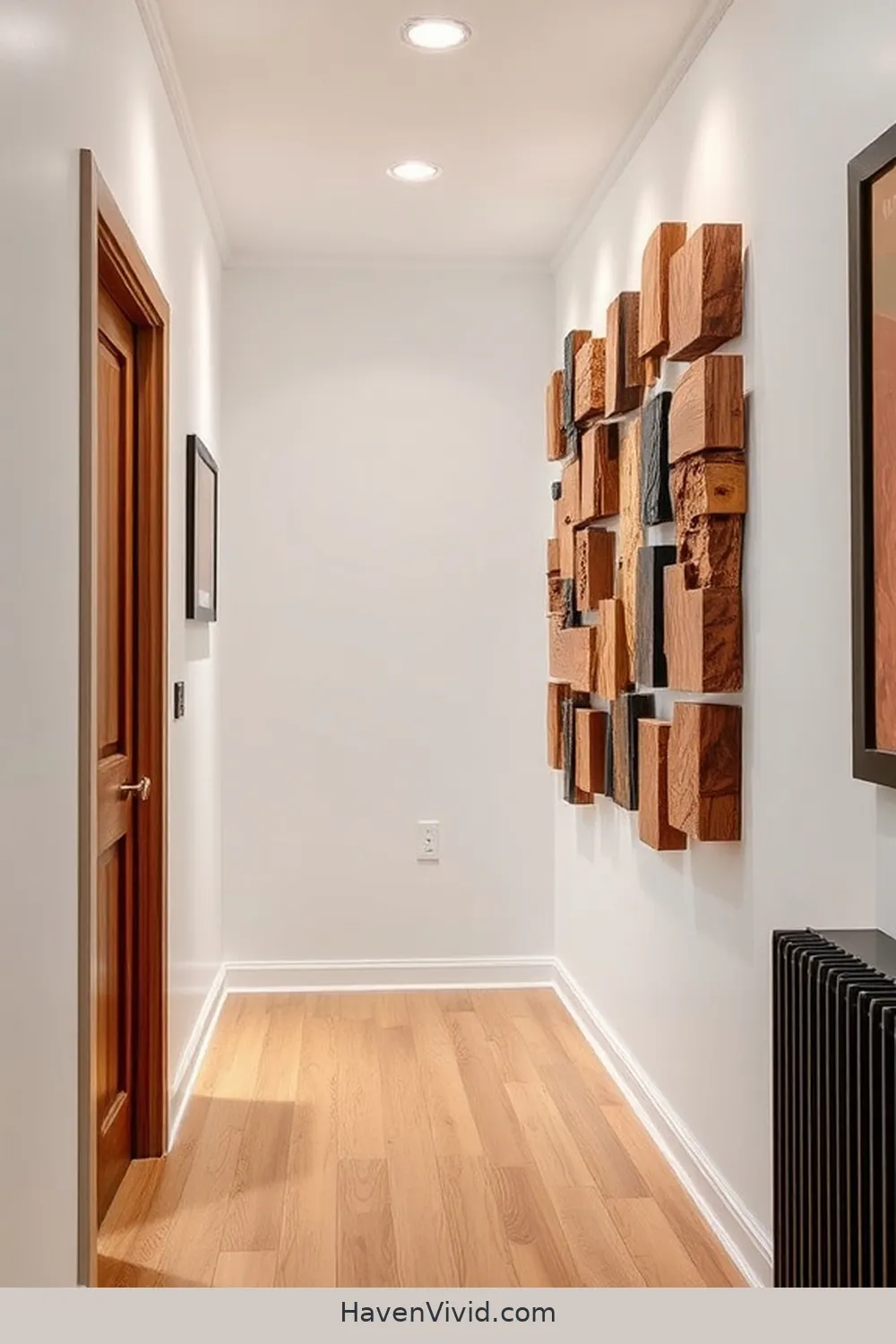16 Creative Ways for Eco-Friendly Living in Your Hallway Using Recycled Wood 13 Recycled Wood Wall Art for 16 Creative Ways for Eco-Friendly Living in Your Hallway Using Recycled Wood