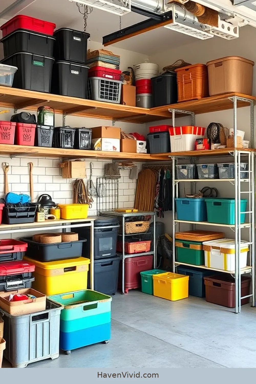 Functional Storage Solutions for 16 Creative Ways for Urban Living in Your Garage Using Reclaimed Materials