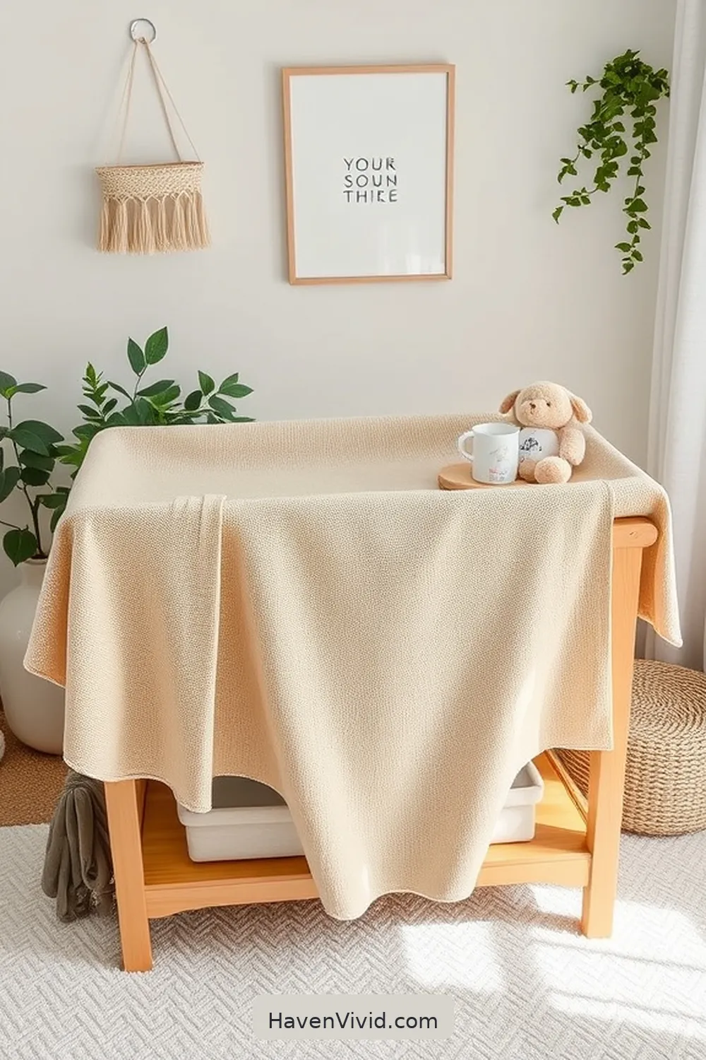 Hemp Changing Pad Cover for 16 Essential Natural Fiber Products for Eco-Friendly Nursery Living