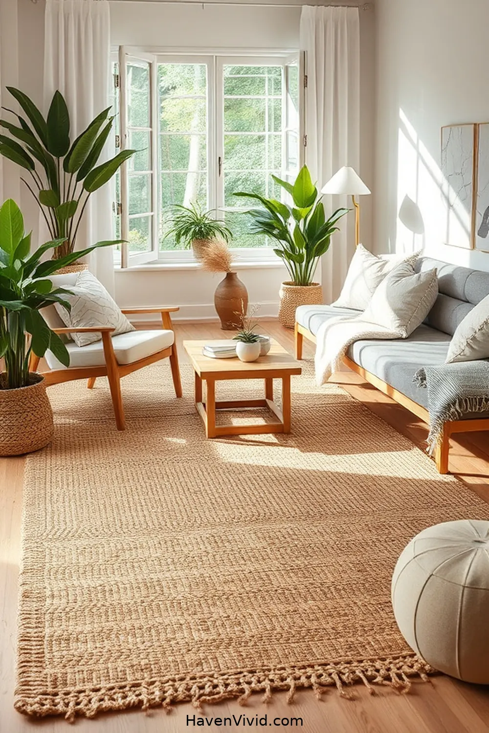 Jute Area Rug for 16 Essential Natural Fiber Products for Eco-Friendly Nursery Living