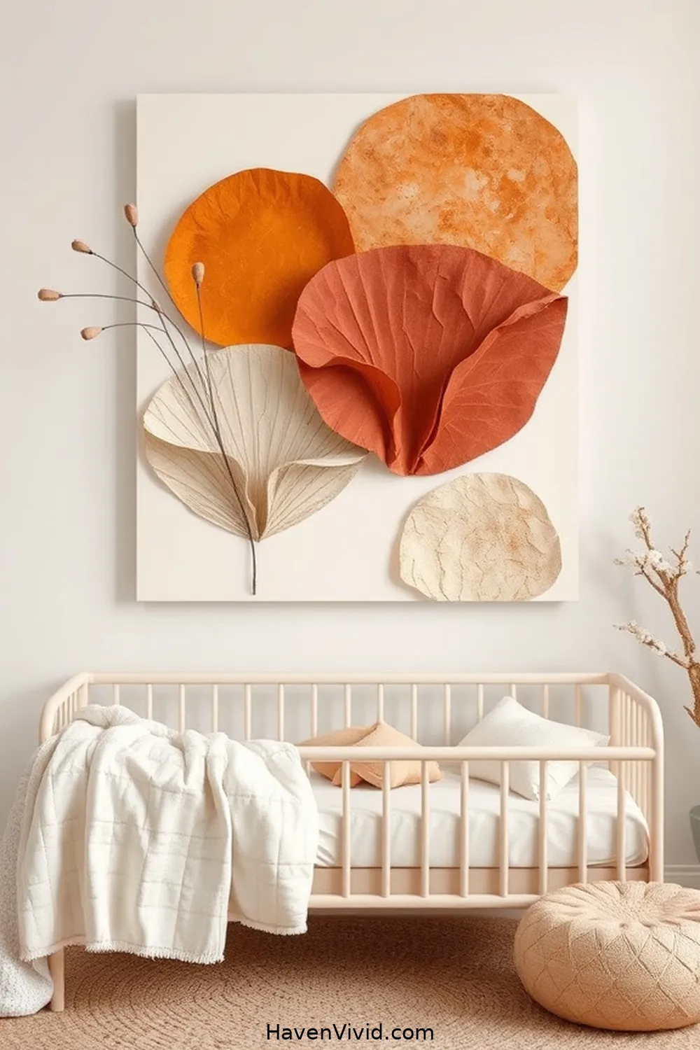 Recycled Paper Wall Art for 16 Essential Natural Fiber Products for Eco-Friendly Nursery Living