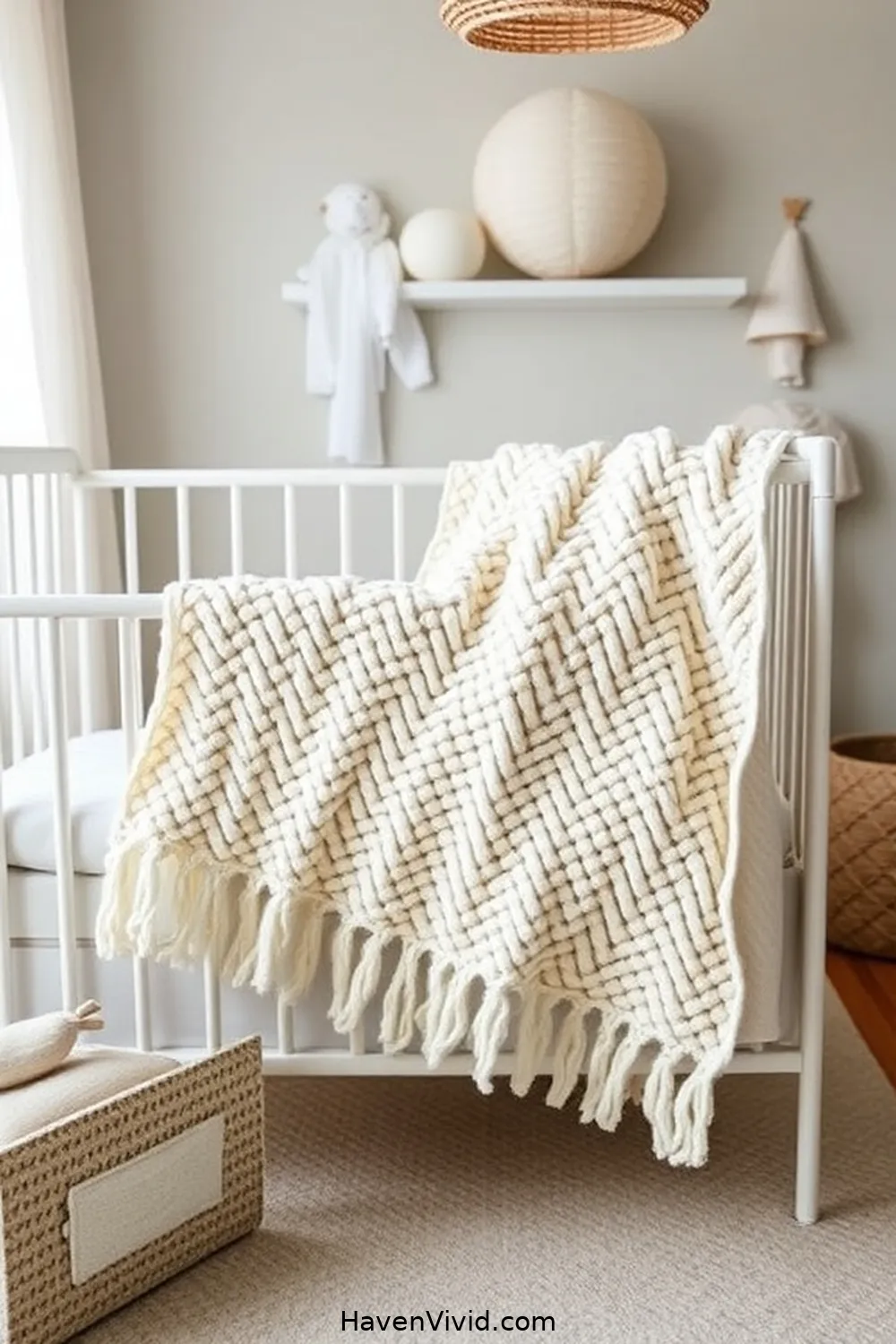 Wool Crib Blanket for 16 Essential Natural Fiber Products for Eco-Friendly Nursery Living