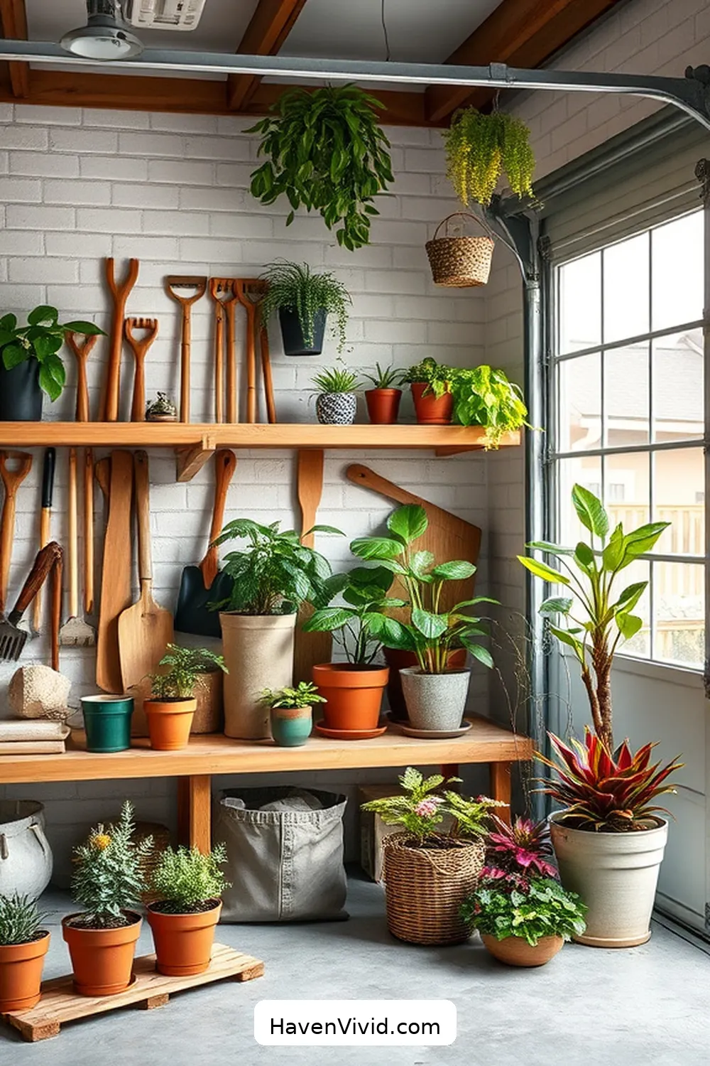 16 Inspiring Ways for Farmhouse Living in Your Garage Using Bamboo 15 Bamboo Garden Tools Storage Ideas for 16 Inspiring Ways for Farmhouse Living in Your Garage Using Bamboo