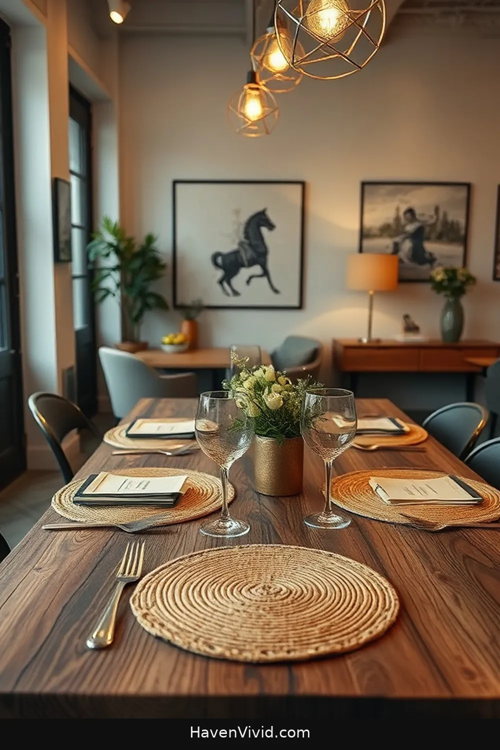 16 Stylish Ways to Use Cork in Your Urban Dining Room 4 Cork Placemats to Define Your Dining Space for 16 Stylish Ways to Use Cork in Your Urban Dining Room