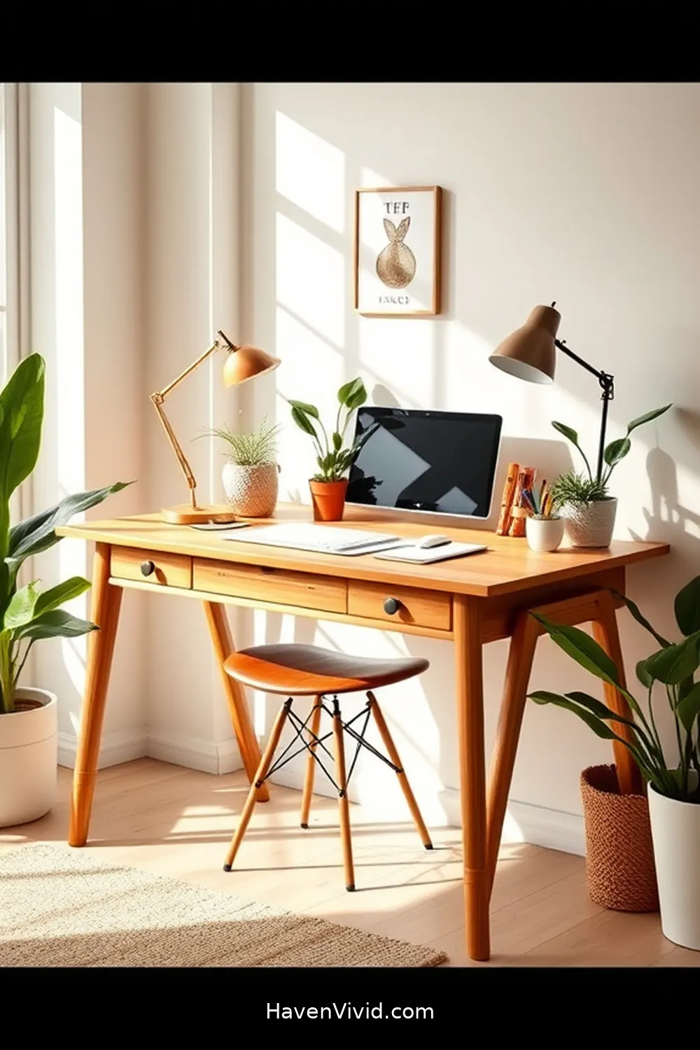 16 Tips for Creating a Family-Friendly Home Office Using Bamboo Decor 6 Choose Bamboo Desk Accessories for a Cohesive Look for 16 Tips for Creating a Family-Friendly Home Office Using Bamboo Decor