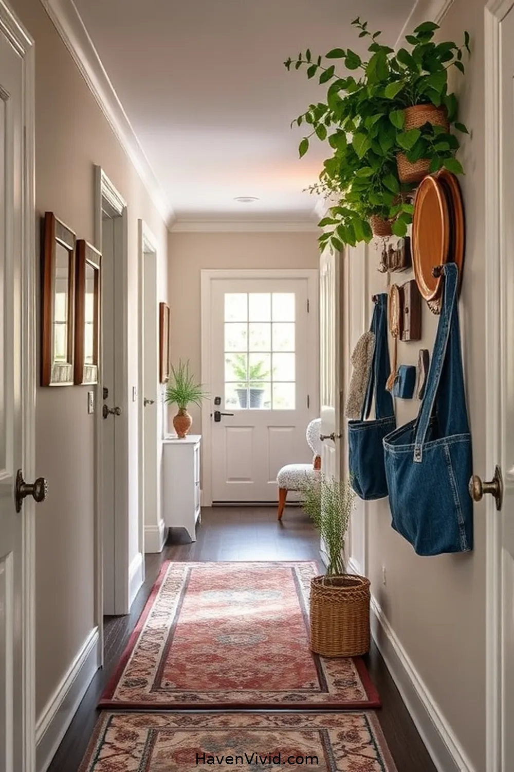 16 Tips for a Glamorous Lifestyle Hallway Using Upcycled Fabric 14 Transform Old Jeans Into a Stylish Hallway Organizer for 16 Tips for a Glamorous Lifestyle Hallway Using Upcycled Fabric