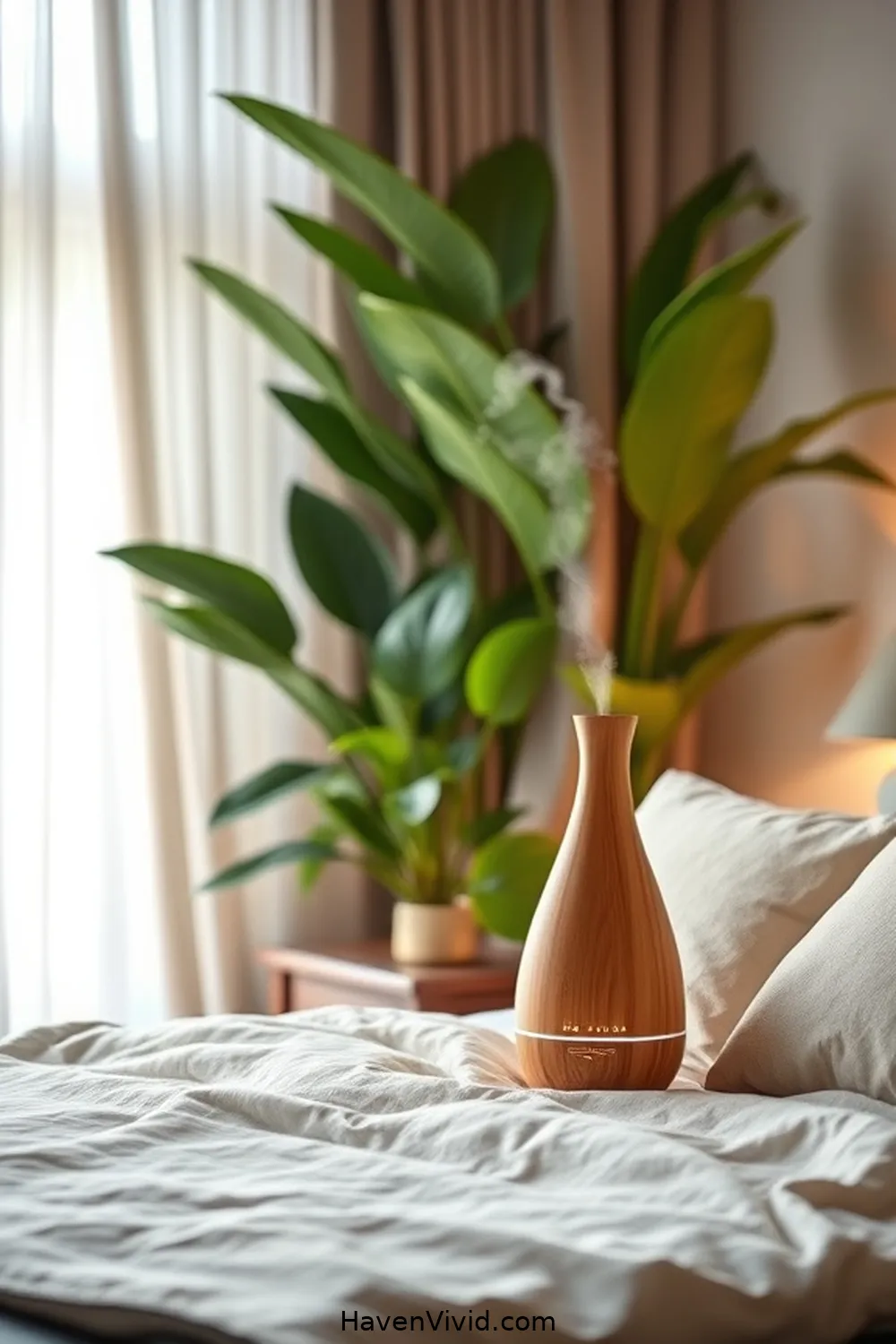 16 Ways for Eco-Friendly Living in the Bedroom Using Bamboo 16 Bamboo Essential Oil Diffusers for Aromatherapy for 16 Ways for Eco-Friendly Living in the Bedroom Using Bamboo