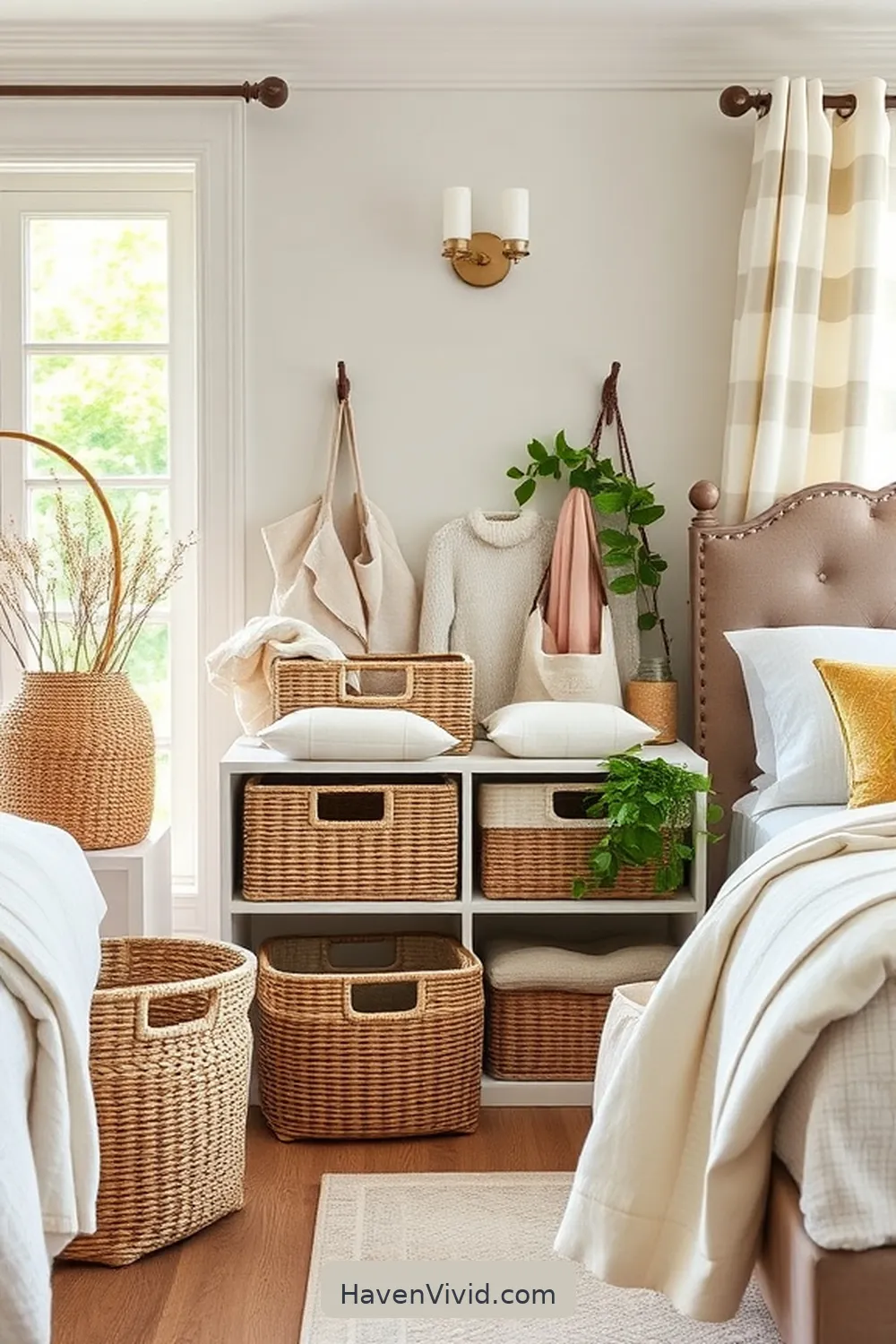 16 Ways to Achieve a Glamorous Bedroom Using Organic Cotton 16 Eco-Friendly Organic Cotton Storage Solutions for 16 Ways to Achieve a Glamorous Bedroom Using Organic Cotton