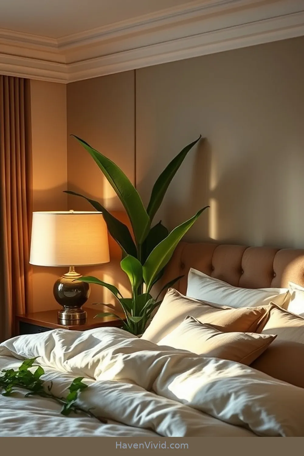 16 Ways to Achieve a Glamorous Bedroom Using Organic Cotton 12 Unique Organic Cotton Lampshades for 16 Ways to Achieve a Glamorous Bedroom Using Organic Cotton