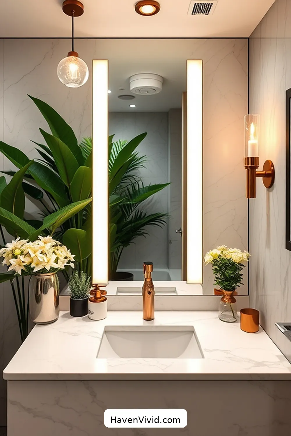 16 Ways to Achieve a Glamorous Lifestyle in Your Bathroom Using Solar-Powered Lights 2 Install Solar-Powered Vanity Lights for 16 Ways to Achieve a Glamorous Lifestyle in Your Bathroom Using Solar-Powered Lights