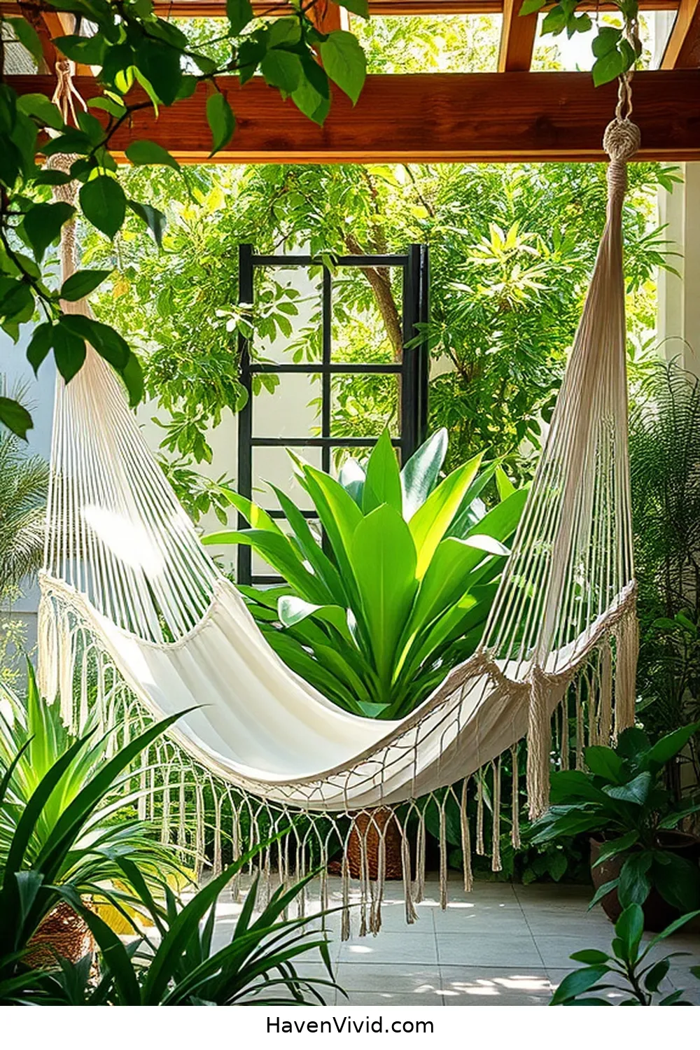 16 Ways to Create a Family-Friendly Outdoor Patio Using Organic Cotton 6 Create Organic Cotton Hammocks for Relaxation for 16 Ways to Create a Family-Friendly Outdoor Patio Using Organic Cotton