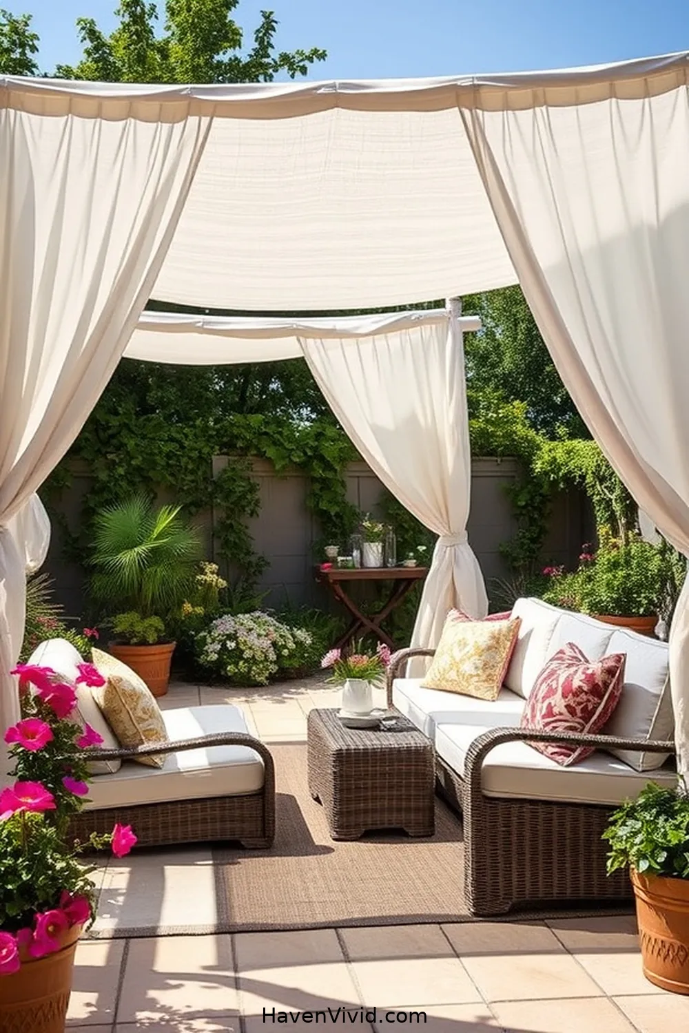 16 Ways to Create a Family-Friendly Outdoor Patio Using Organic Cotton 16 Incorporate Organic Cotton Windbreaks for Comfort for 16 Ways to Create a Family-Friendly Outdoor Patio Using Organic Cotton