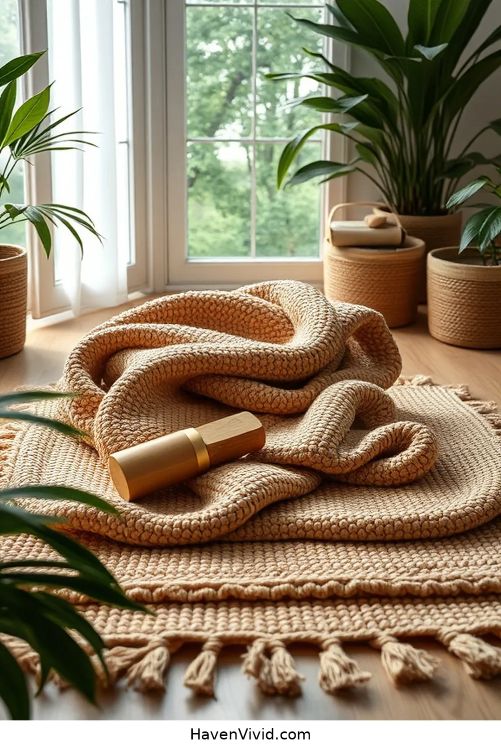 16 Ways to Create a Glamorous Bathroom Using Natural Fibers for a Luxurious Lifestyle 3 Handcrafted Organic Bath Mats for 16 Ways to Create a Glamorous Bathroom Using Natural Fibers for a Luxurious Lifestyle