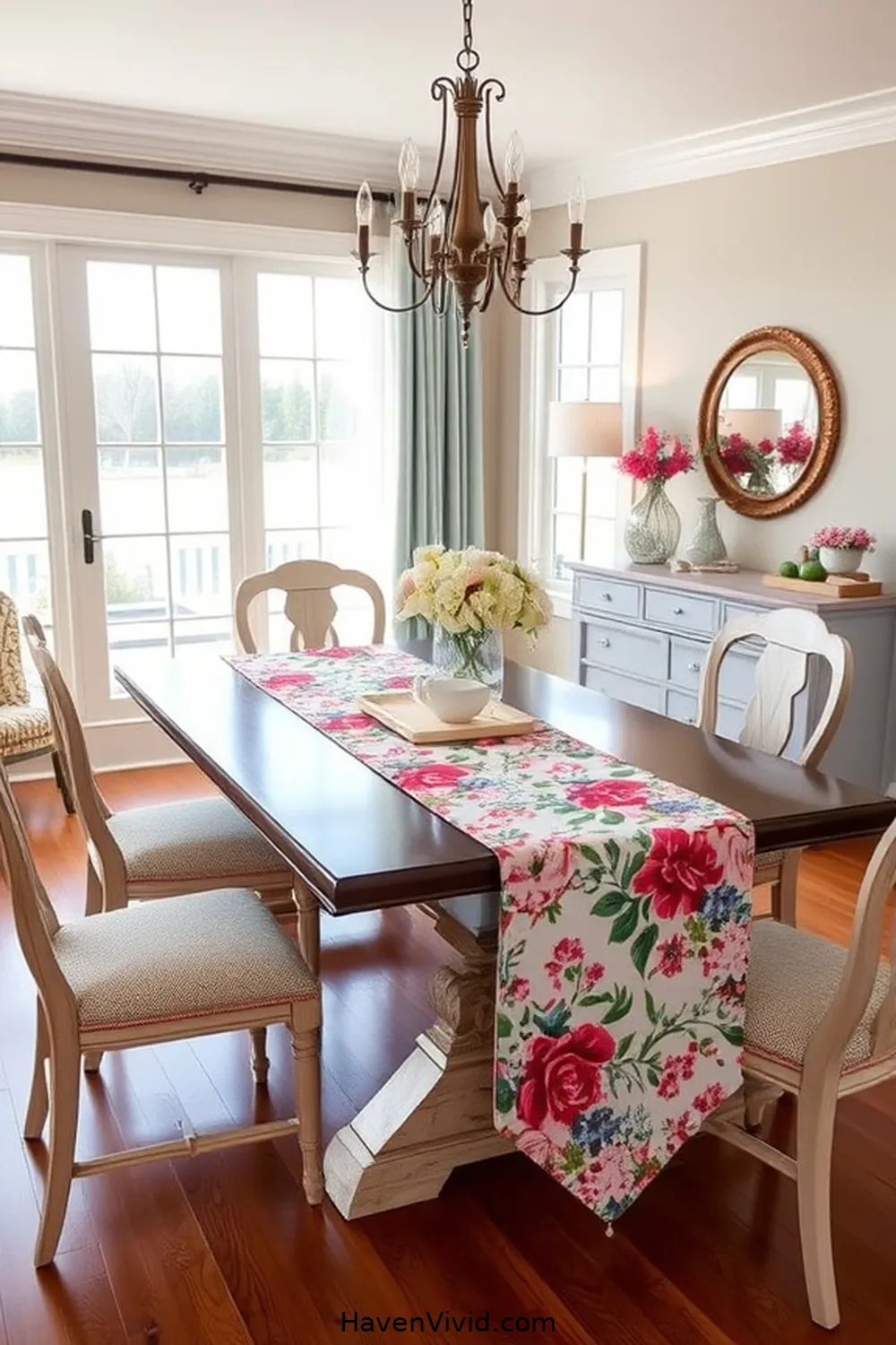 16 Ways to Embrace Coastal Living in Your Dining Room Using Upcycled Fabric 6 Reimagined Table Runners From Old Fabrics for 16 Ways to Embrace Coastal Living in Your Dining Room Using Upcycled Fabric