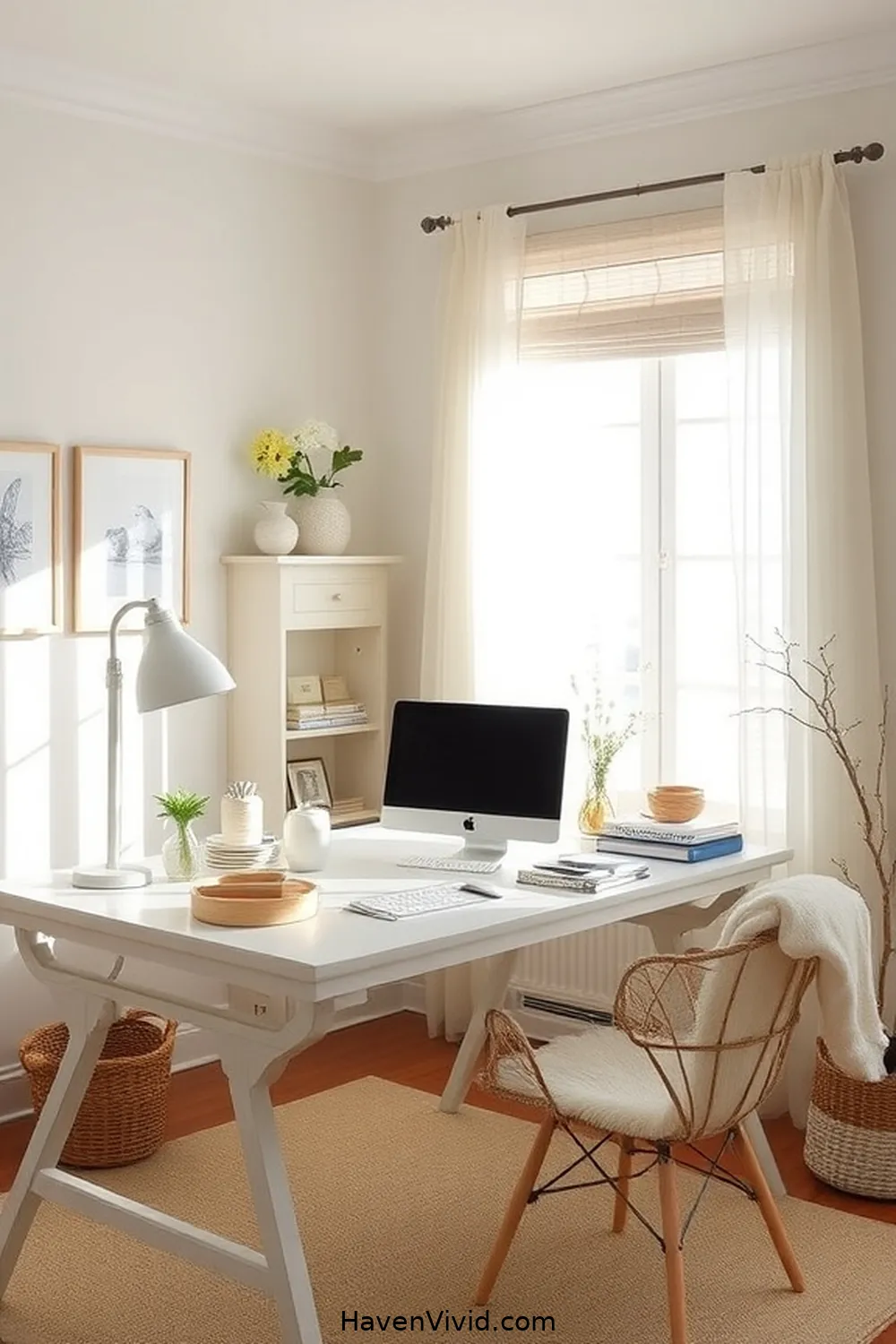 Opt for Organic Cotton Desk Accessories for 16 Ways to Embrace Coastal Living in Your Home Office Using Organic Cotton