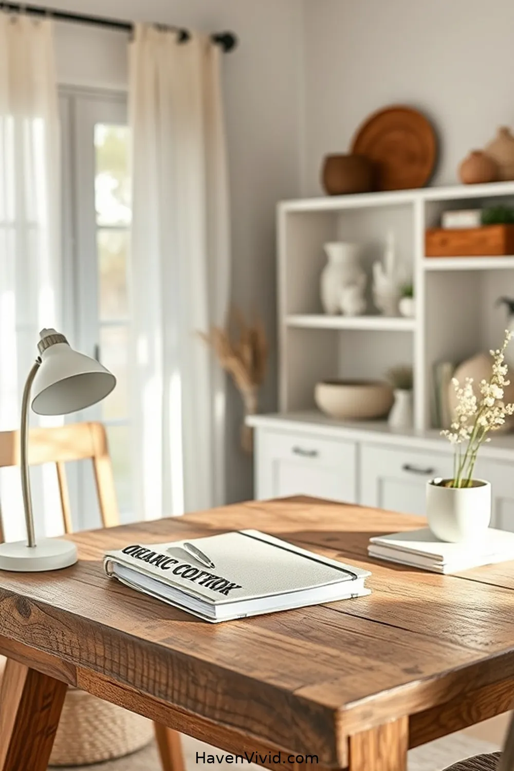 Use Organic Cotton Notebook Covers for 16 Ways to Embrace Coastal Living in Your Home Office Using Organic Cotton