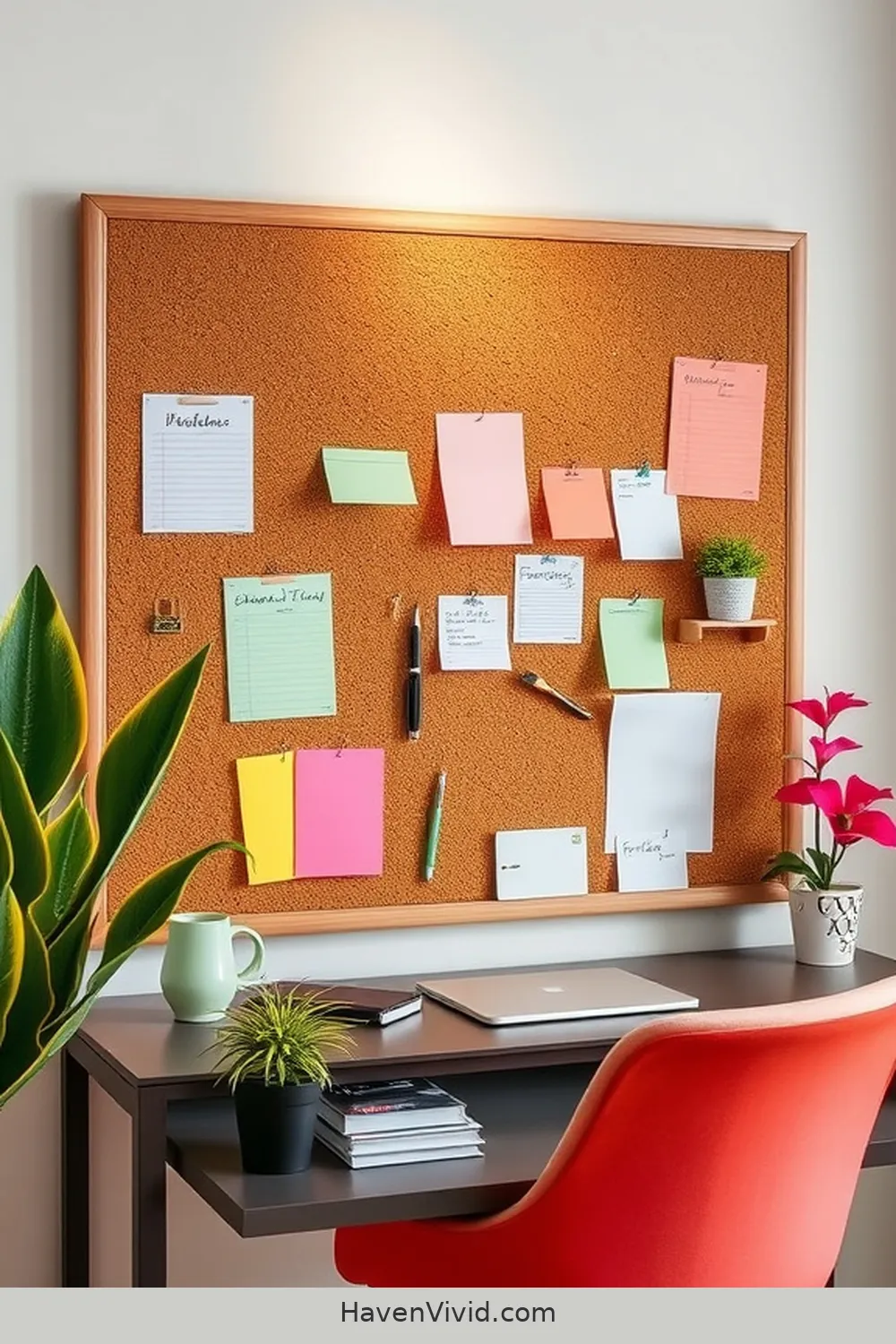 16 Ways to Enhance Urban Living in Your Home Office Using Cork 13 Cork Noticeboard for Important Reminders for 16 Ways to Enhance Urban Living in Your Home Office Using Cork