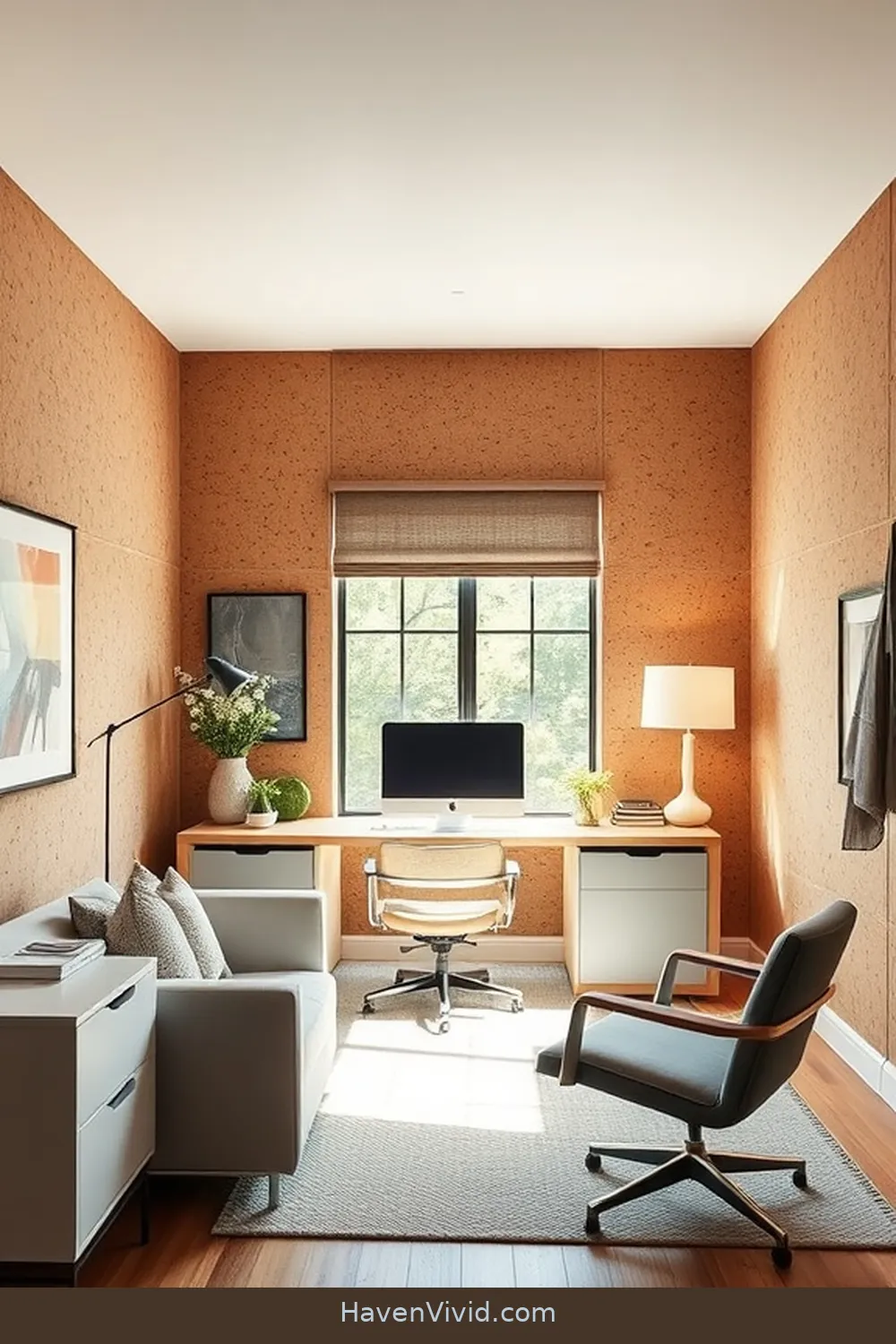 16 Ways to Enhance Urban Living in Your Home Office Using Cork 17 Cork Soundproofing Panels for a Quieter Space for 16 Ways to Enhance Urban Living in Your Home Office Using Cork