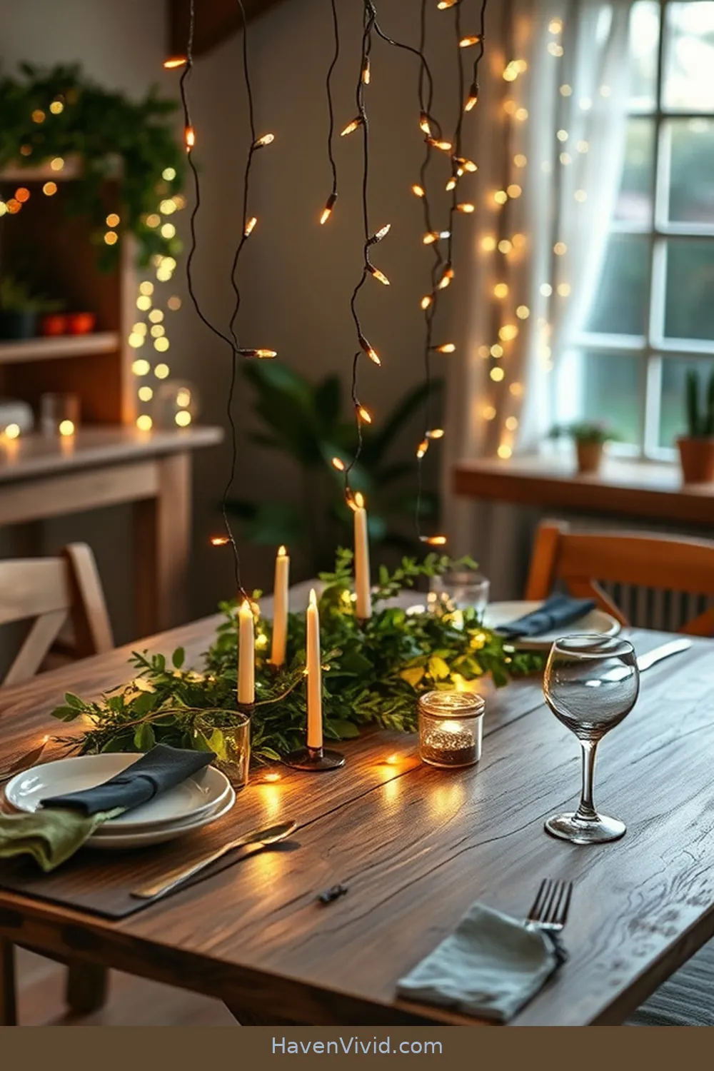 16 Ways to Use Solar-Powered Lights for an Eco-Friendly Dining Room 9 Use Solar-Powered Fairy Lights for 16 Ways to Use Solar-Powered Lights for an Eco-Friendly Dining Room