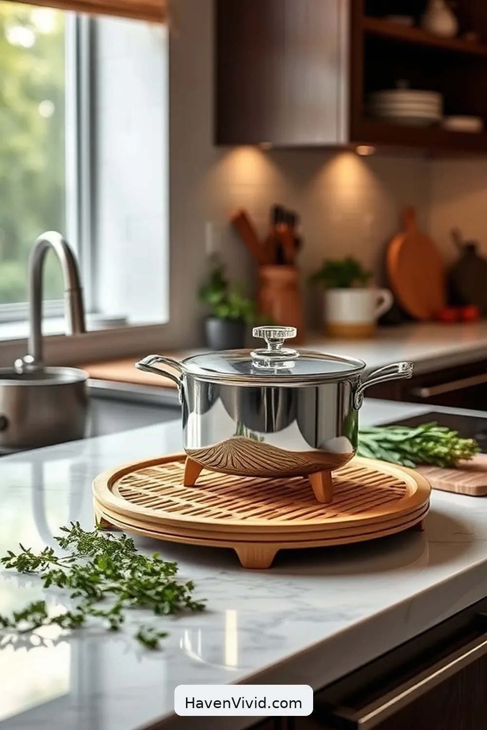 17 Bamboo Essentials for a Family-Friendly Kitchen 10 Bamboo Trivets for 17 Bamboo Essentials for a Family-Friendly Kitchen