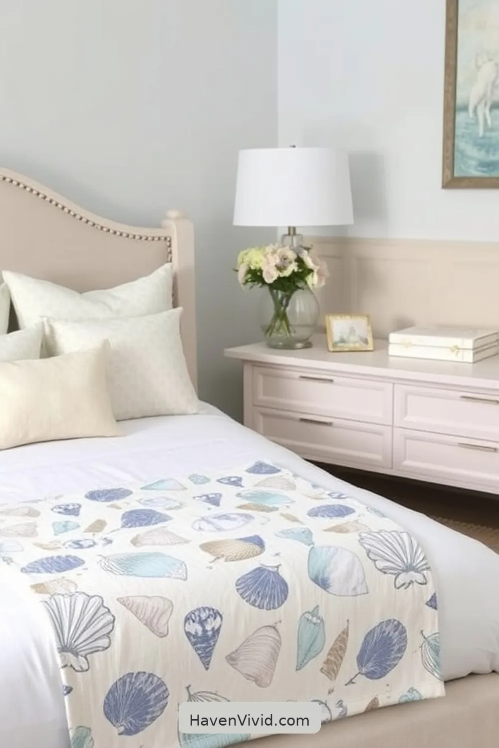 17 Creative Ways to Achieve Coastal Living in Your Bedroom Using Upcycled Fabric 14 Upcycled Fabric Nightstand Runner for 17 Creative Ways to Achieve Coastal Living in Your Bedroom Using Upcycled Fabric