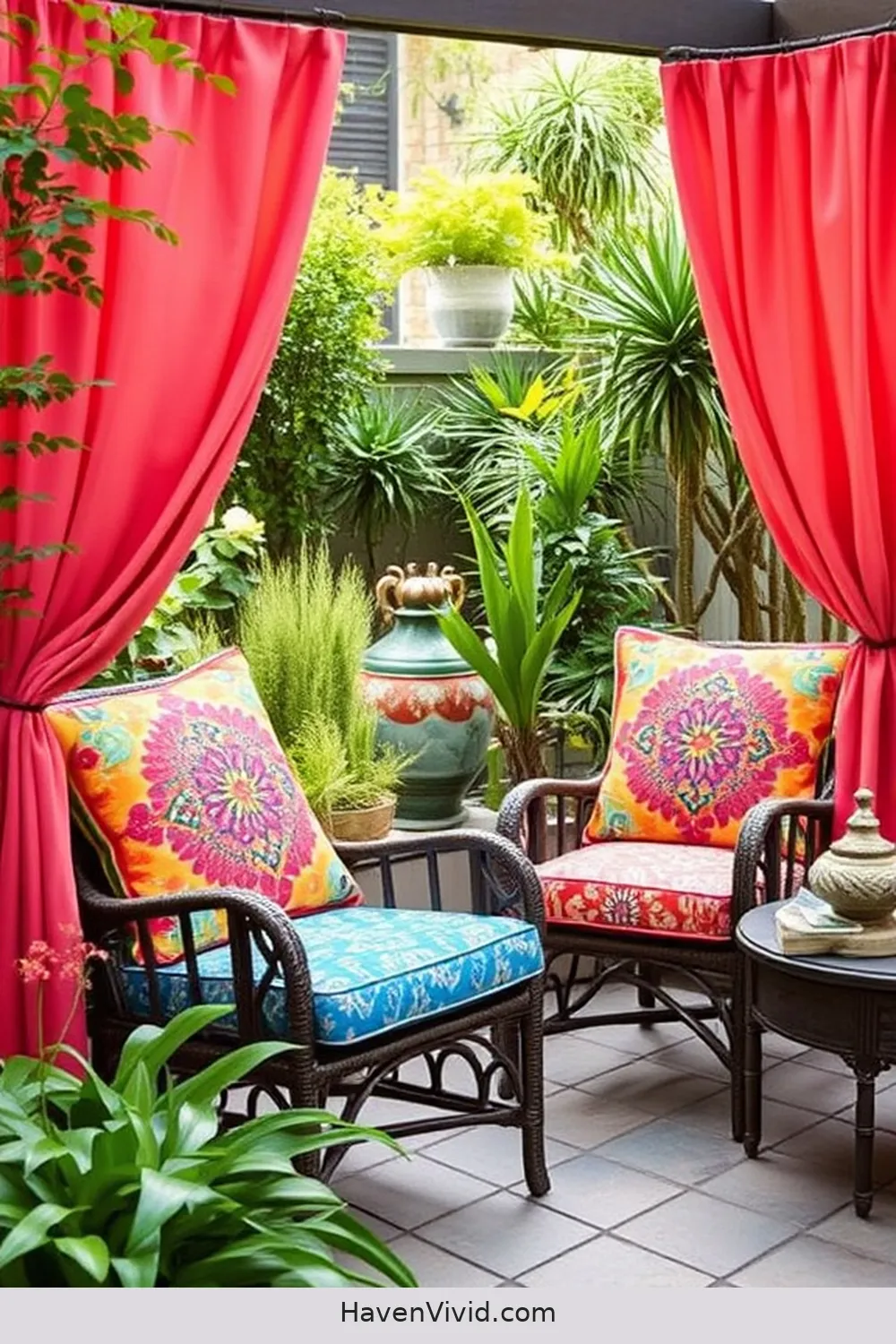17 Eco-Friendly Ways to Use Upcycled Fabric for Outdoor Patio Living 12 Adorned Outdoor Chairs for 17 Eco-Friendly Ways to Use Upcycled Fabric for Outdoor Patio Living
